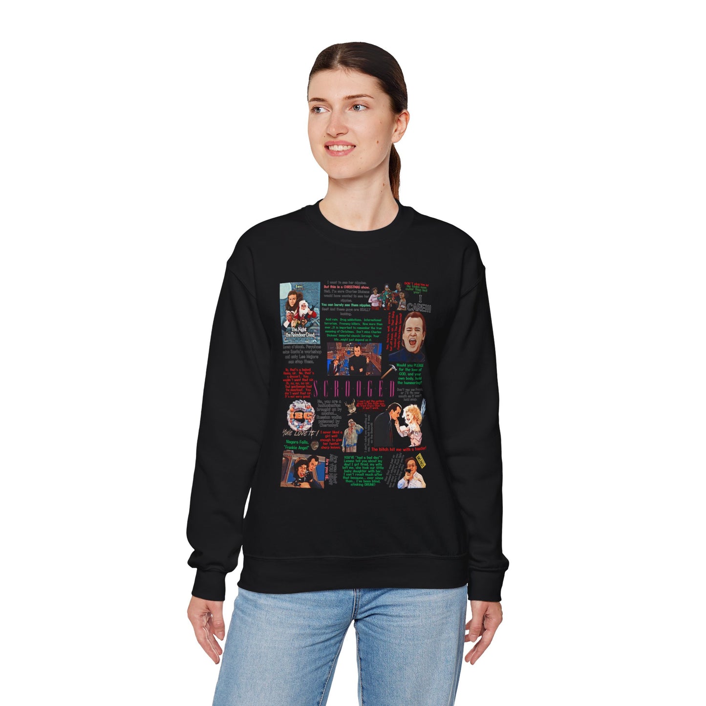 Scrooged Quotes Pullover