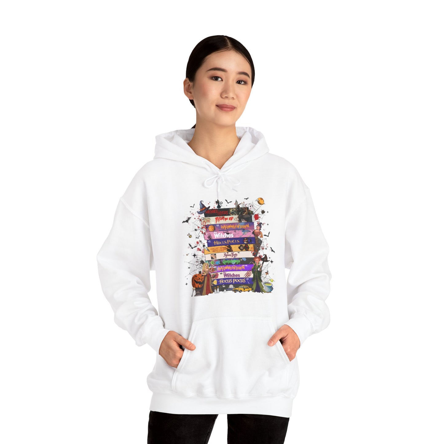 Witchy Movie Night Stack Hoodie