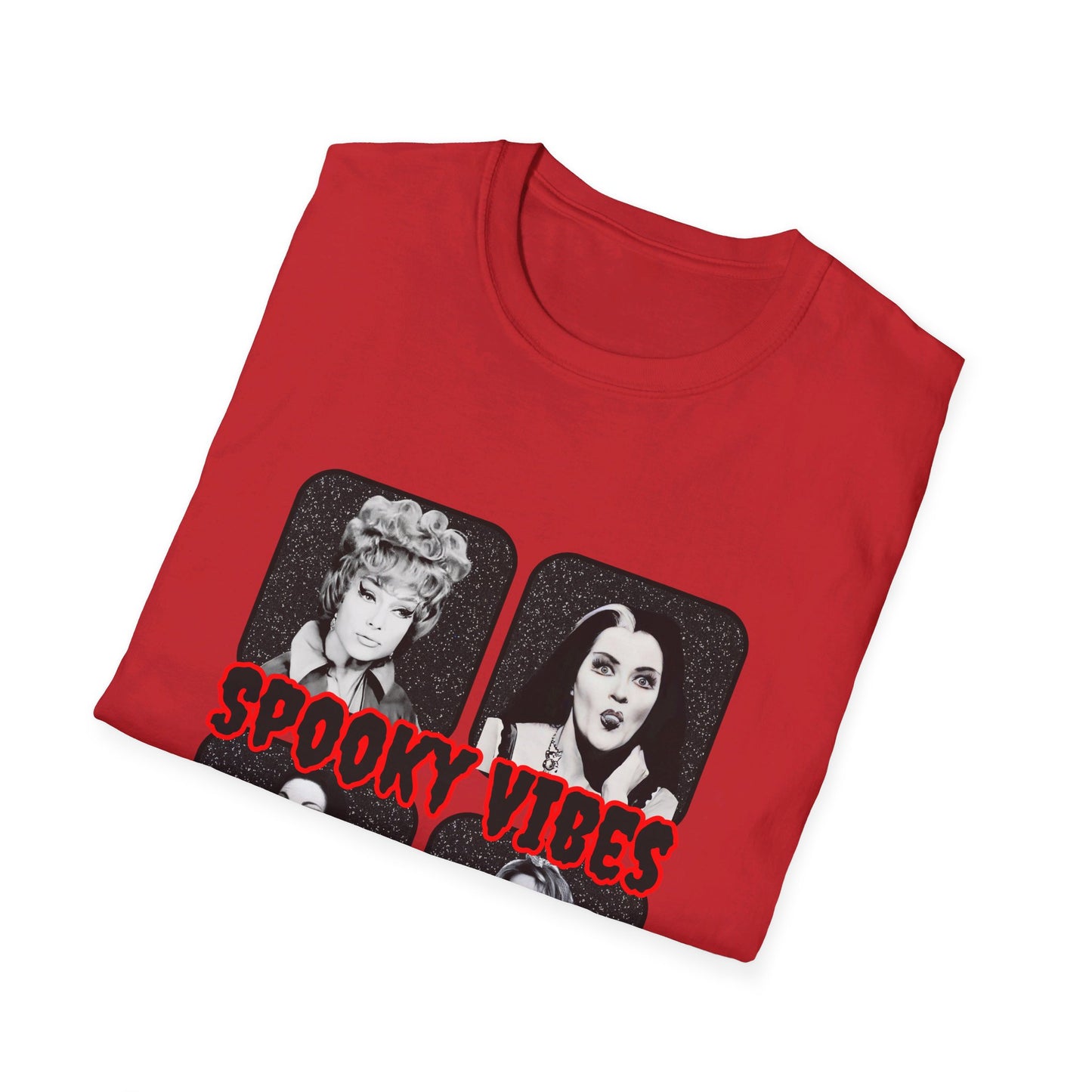 Spooky Vibes Tee - Red Font