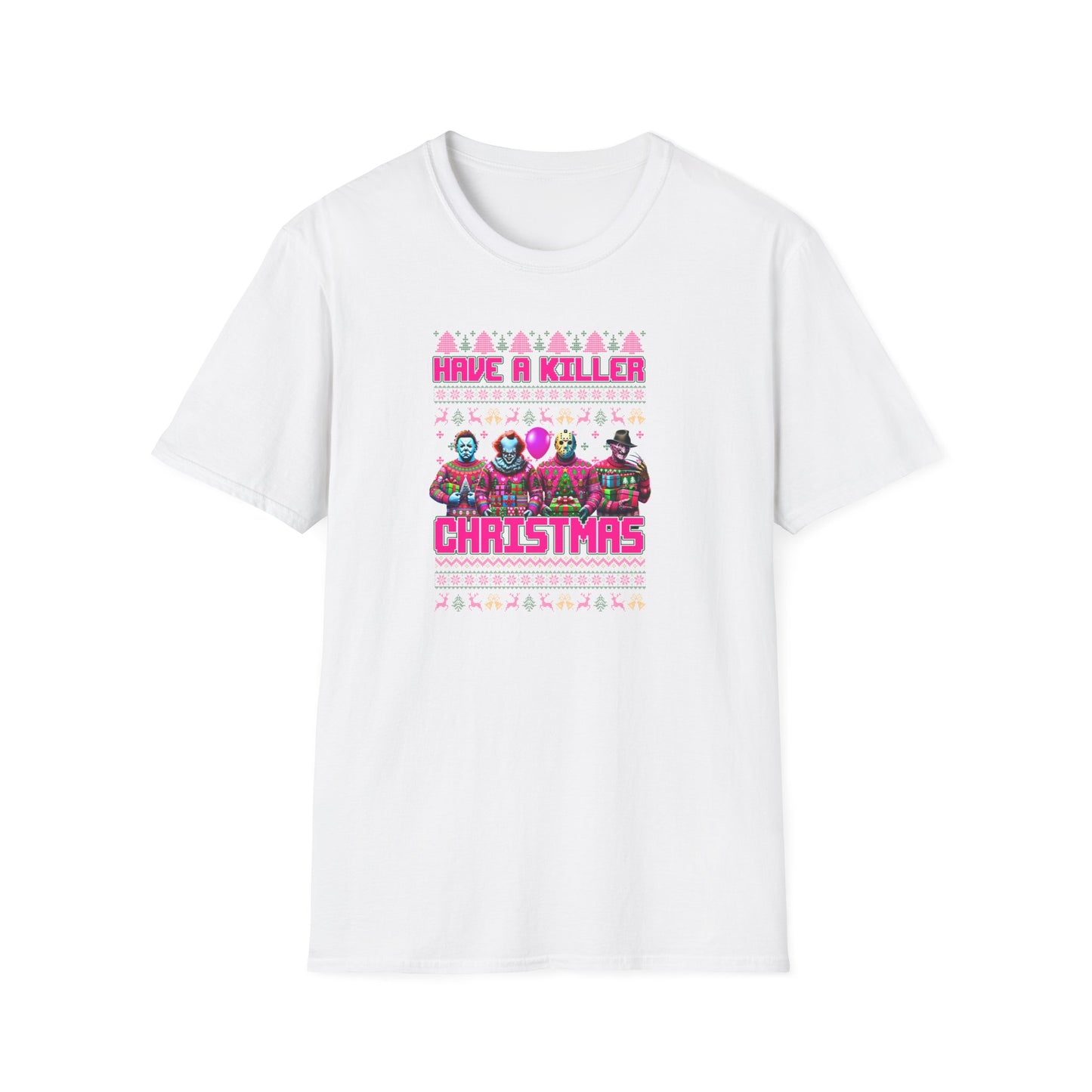 Psycho Pink Christmas Tee