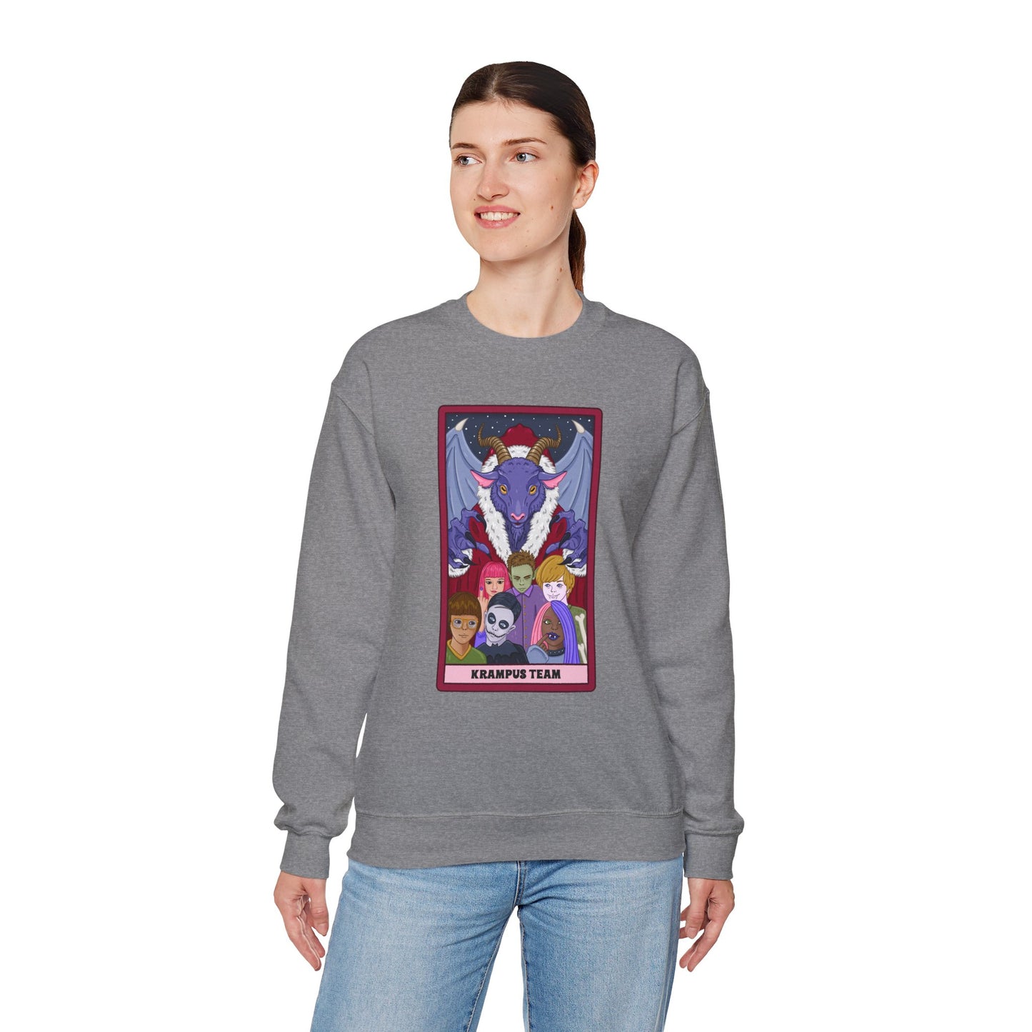 Krampus Team: Spooky Holiday Pullover