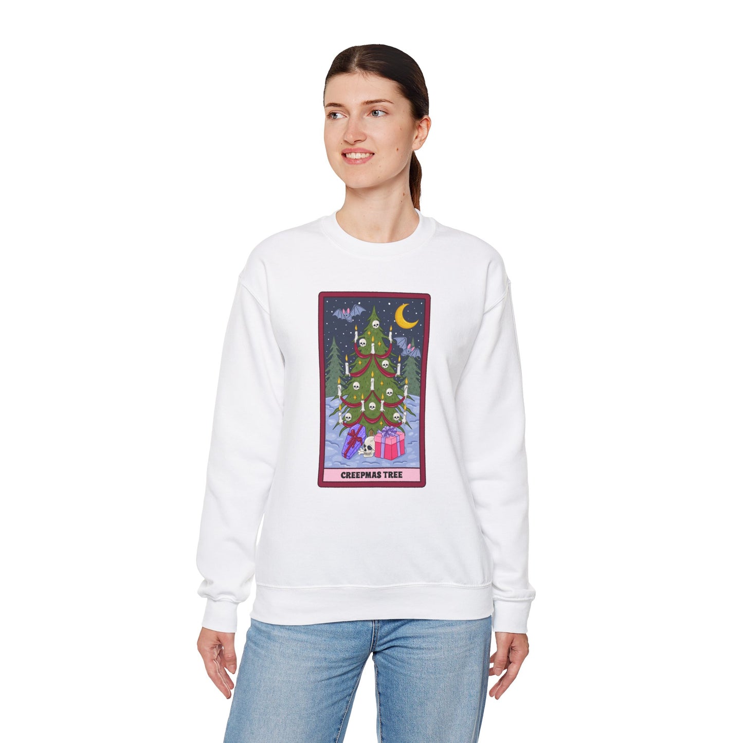 Creepmas Tree: Spooky Holiday Tarot  Pullover