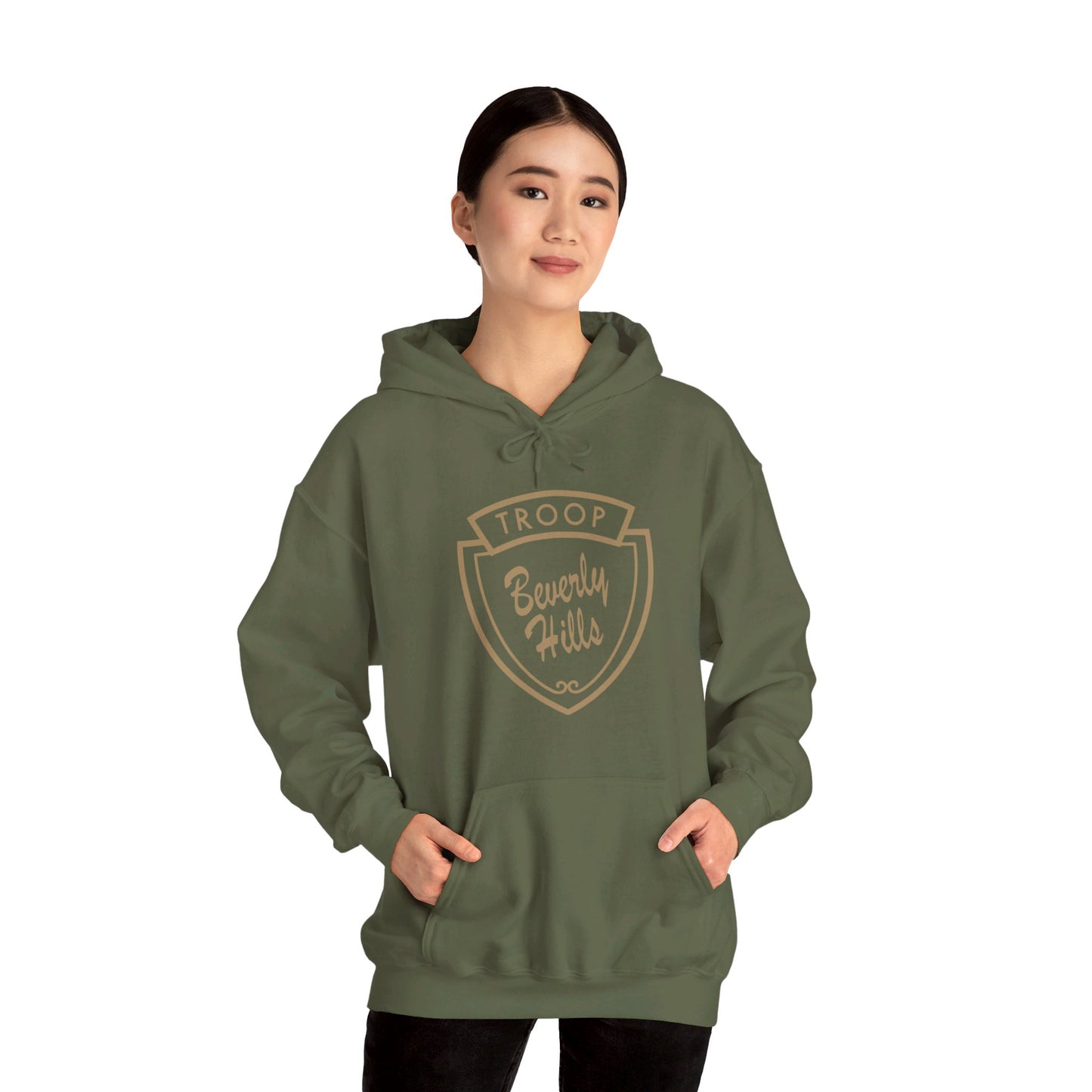 Troop Beverly Hills Quote Hoodie - No Stinking Patches