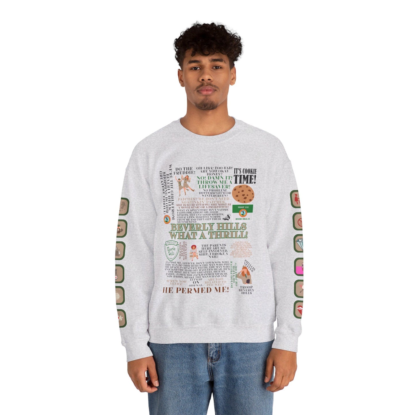 Troop Beverly Hills Quotes Only Pullover - Oodles of Patches