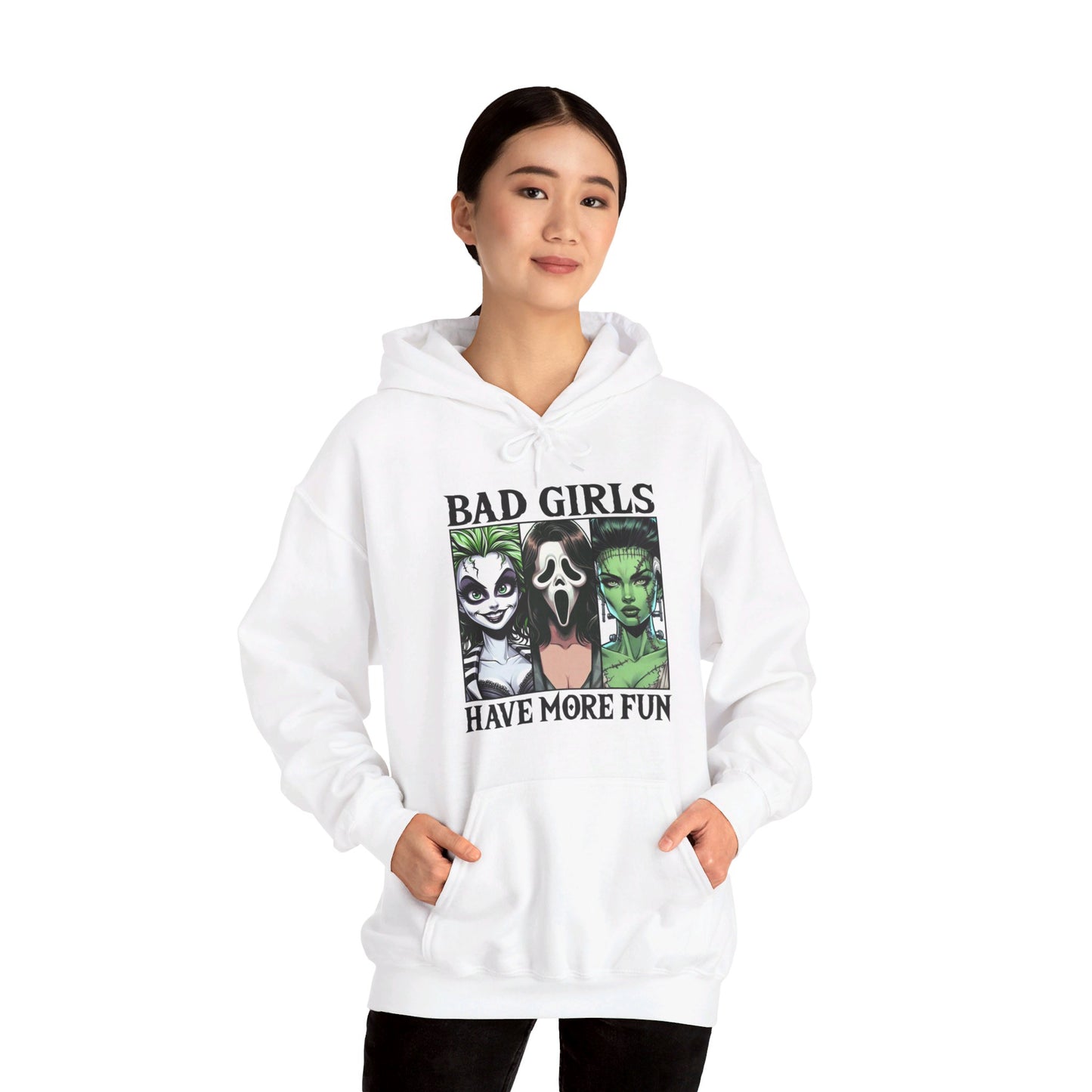 Bad Girls Have More Fun - Ghoulish Trio Hoodie