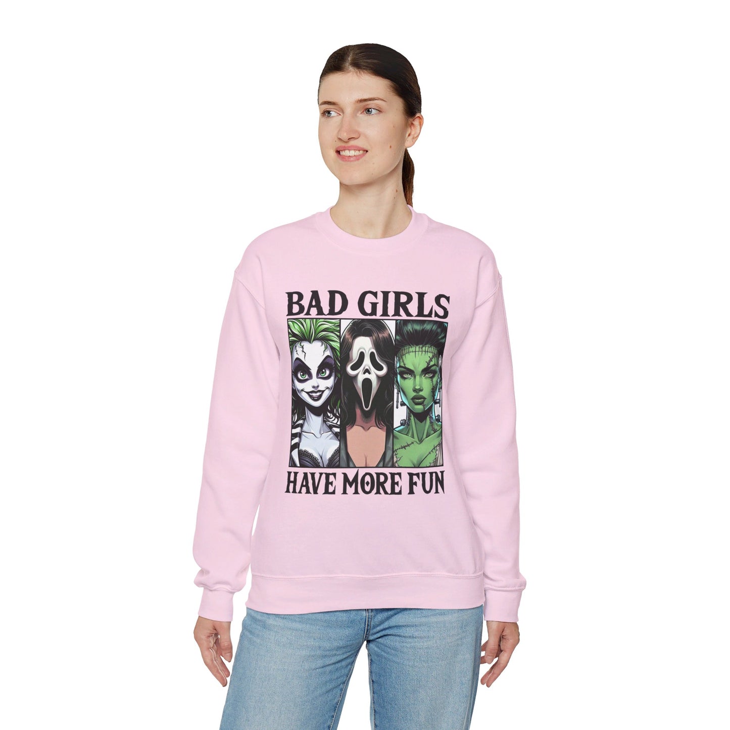 Bad Girls Have More Fun - Ghoulish Trio Pullover