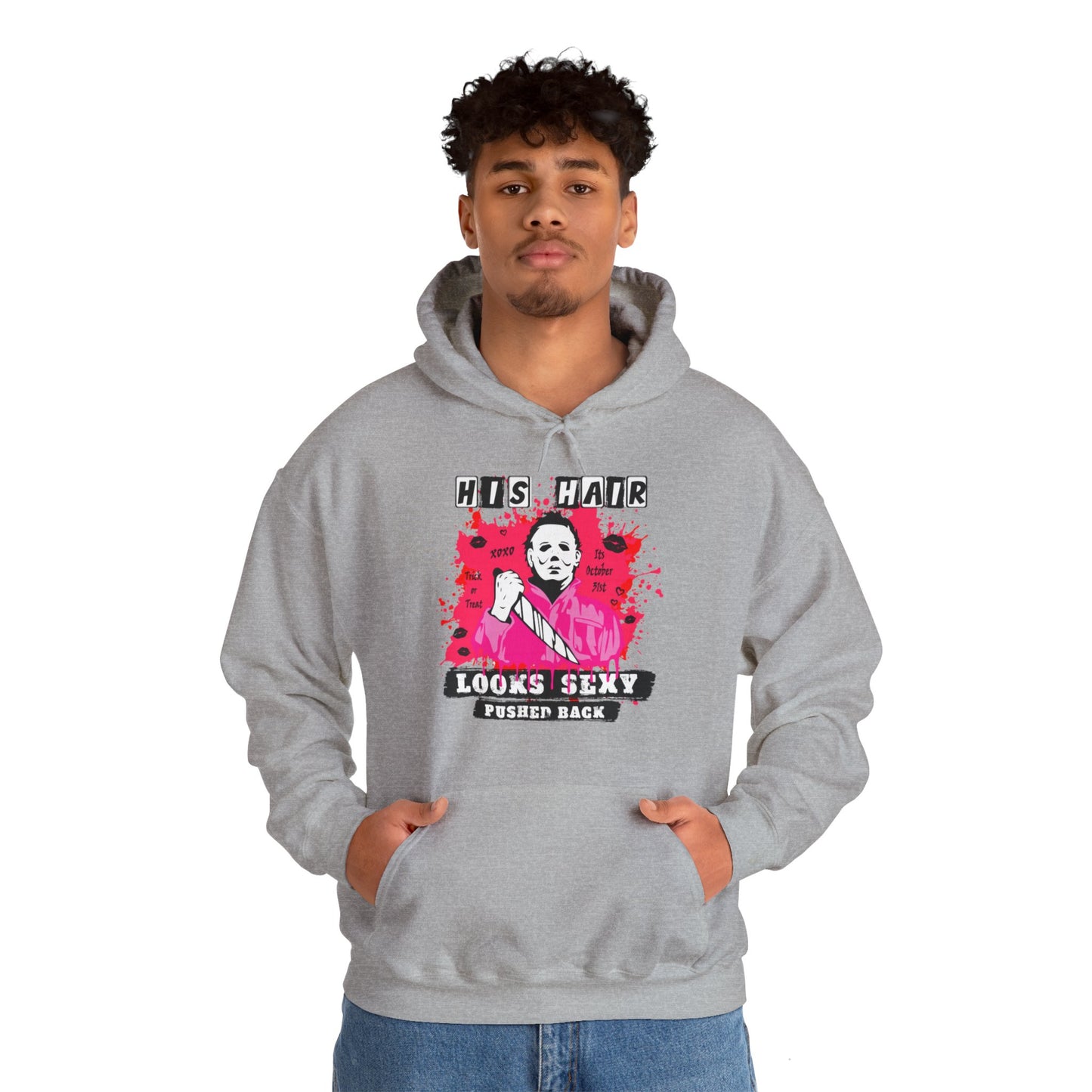 His Hair Looks Sexy Pushed Back Hoodie