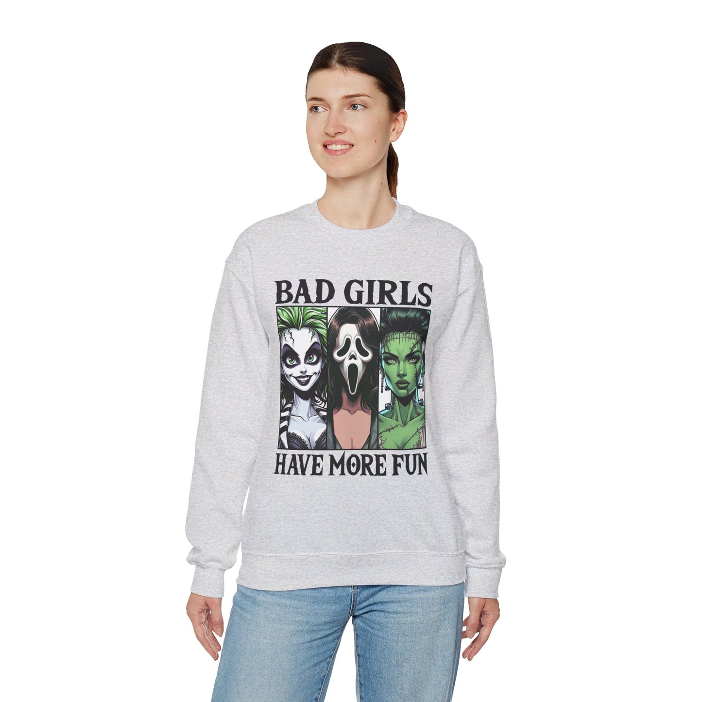 Bad Girls Have More Fun - Ghoulish Trio Pullover