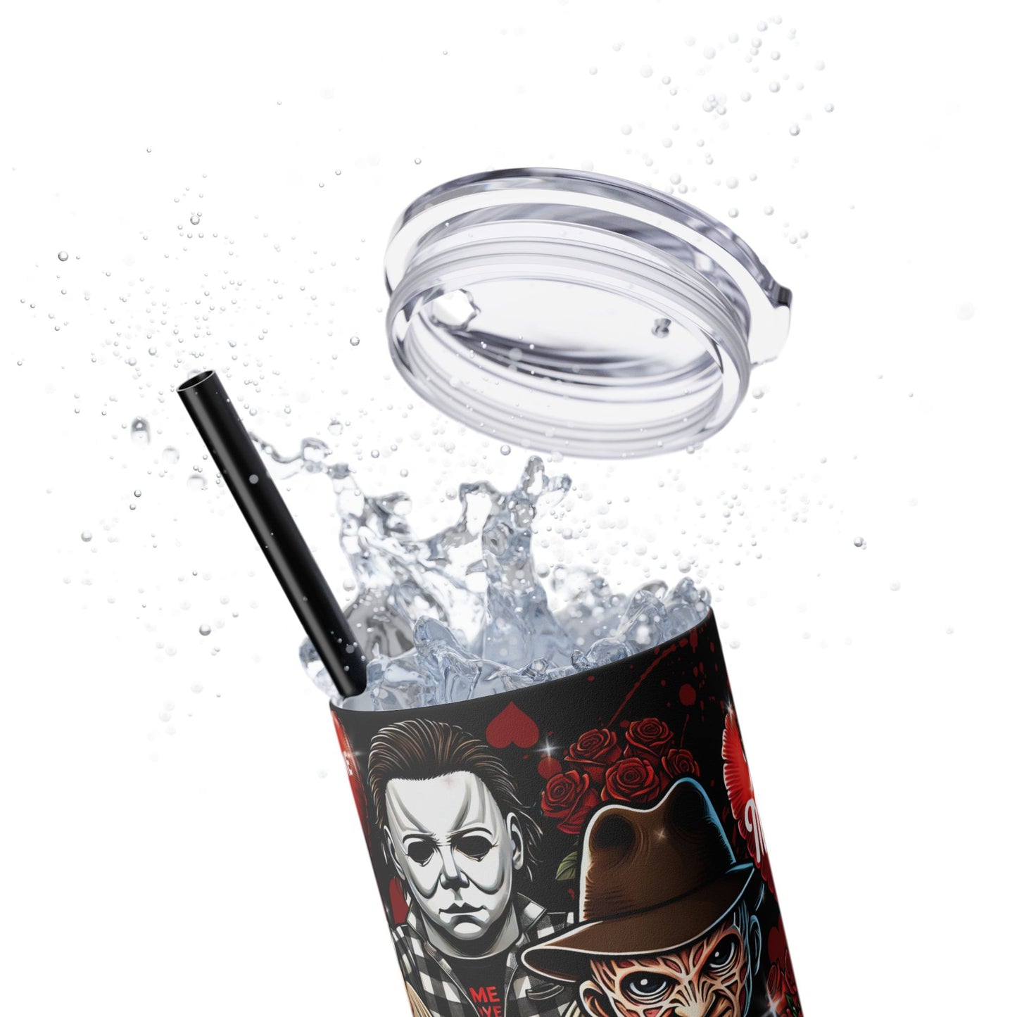 Be Mine Tumbler – Chibi Horror Icons Valentine