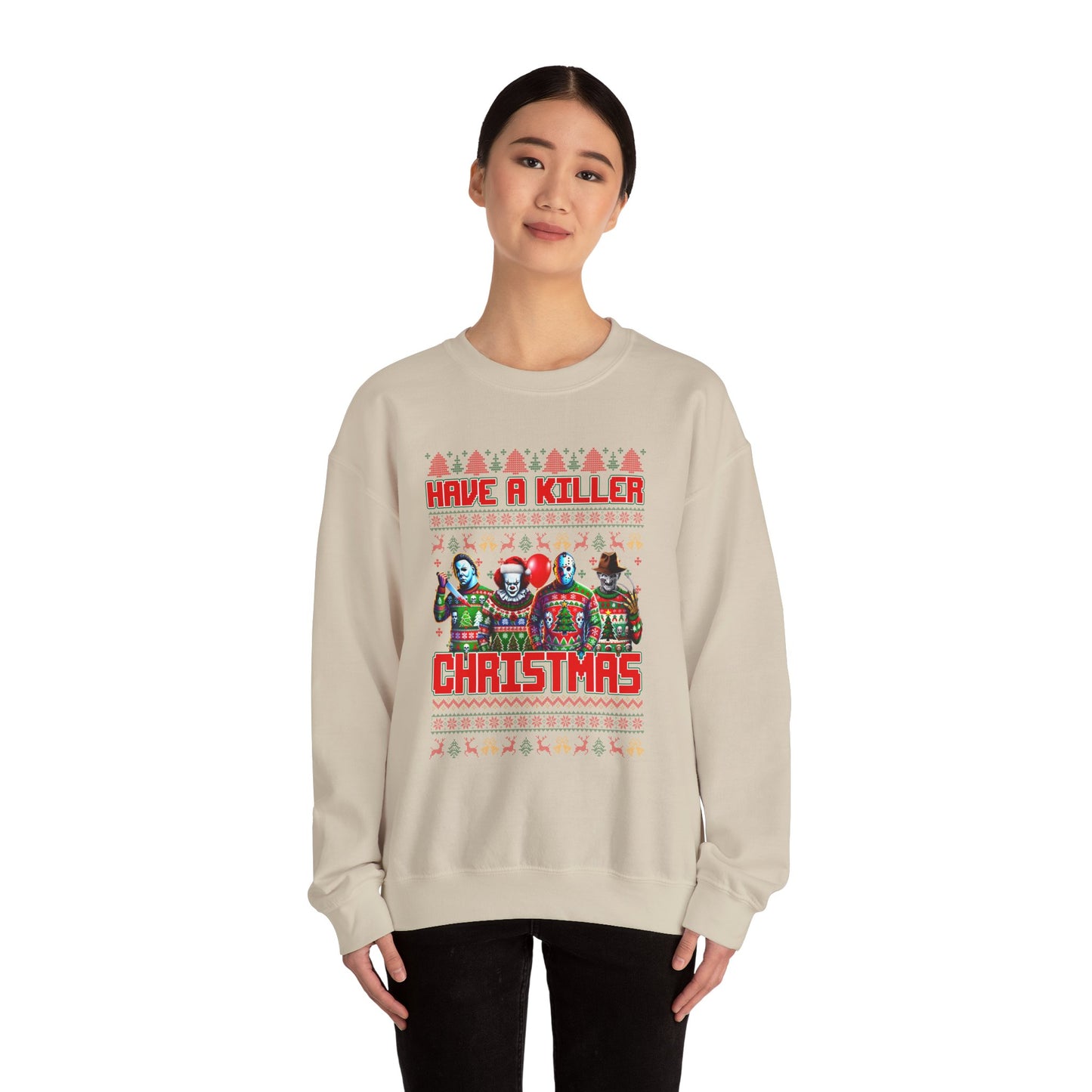 Killer Christmas Crew Pullover