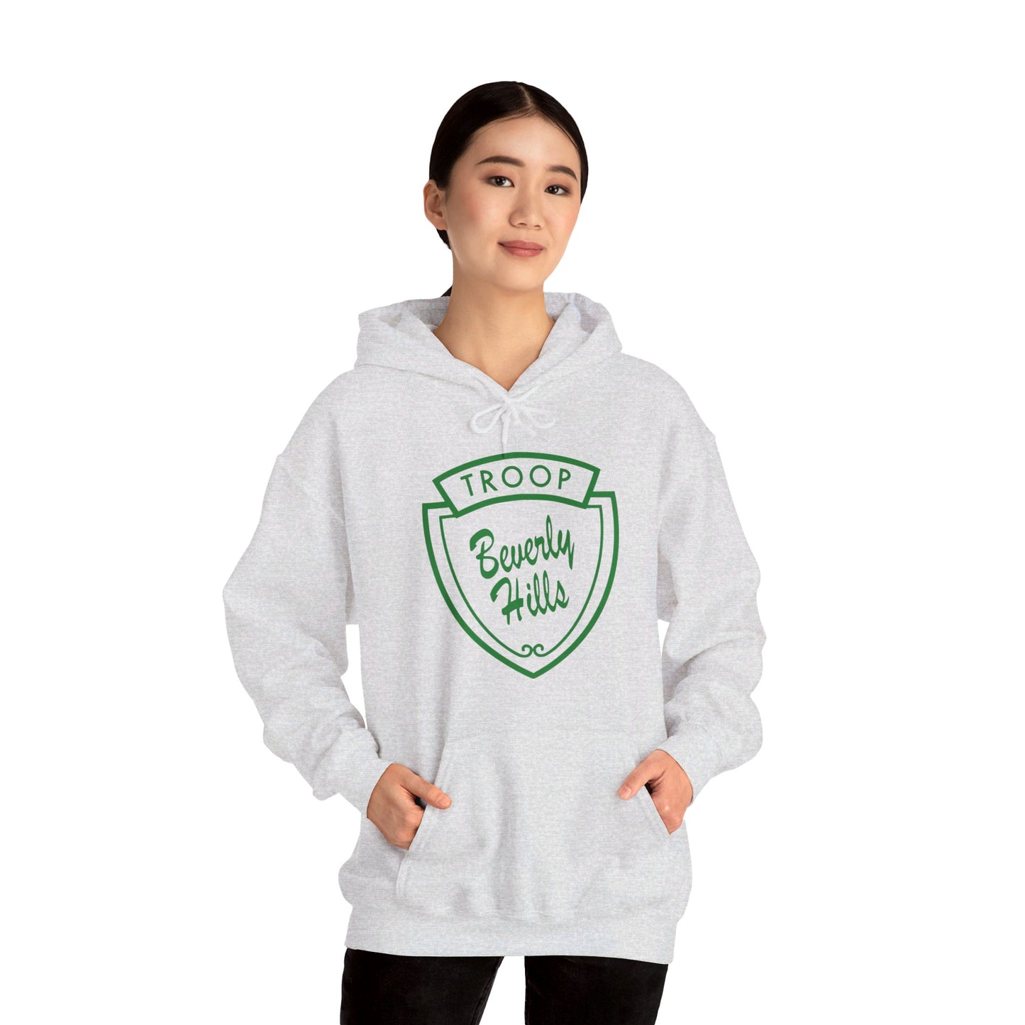 Troop Beverly Hills Logo Only Hoodie - No Stinking Patches