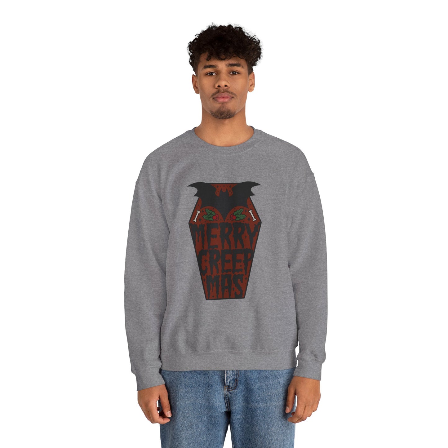 Merry Creepmas Coffin Sweatshirt