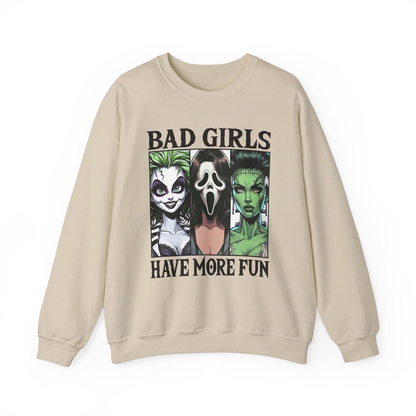 Bad Girls Have More Fun - Ghoulish Trio Pullover