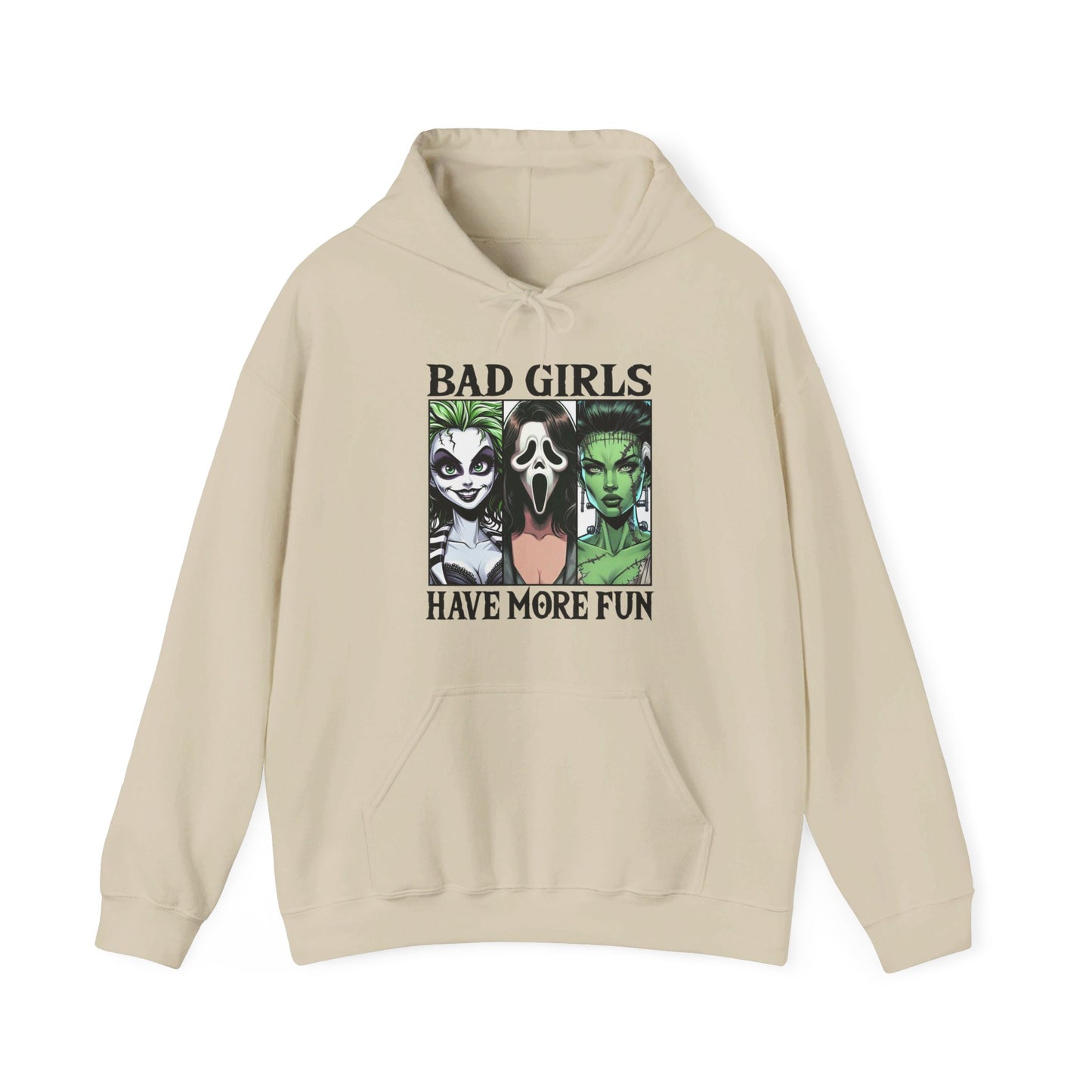 Bad Girls Have More Fun - Ghoulish Trio Hoodie