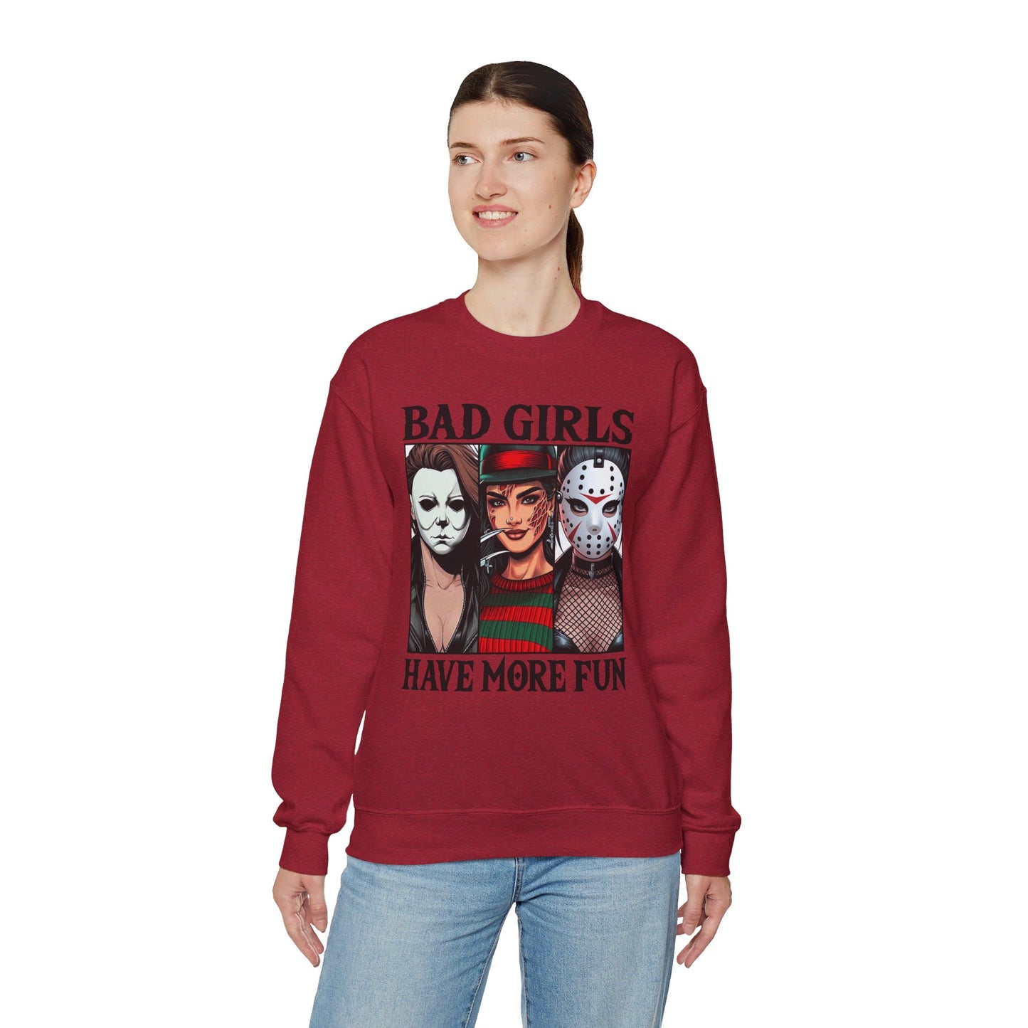 Bad Girls Have More Fun - Slasher Squad Pullover