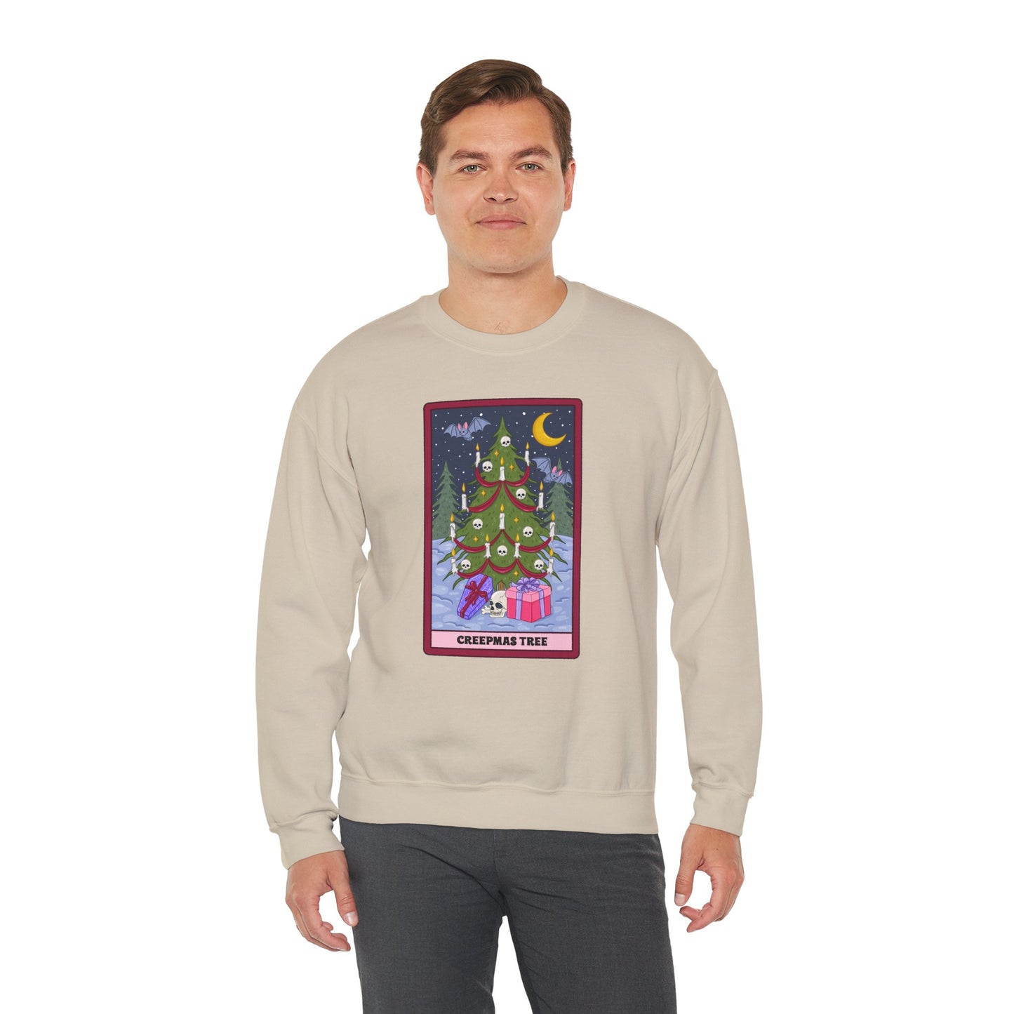 Creepmas Tree: Spooky Holiday Tarot  Pullover