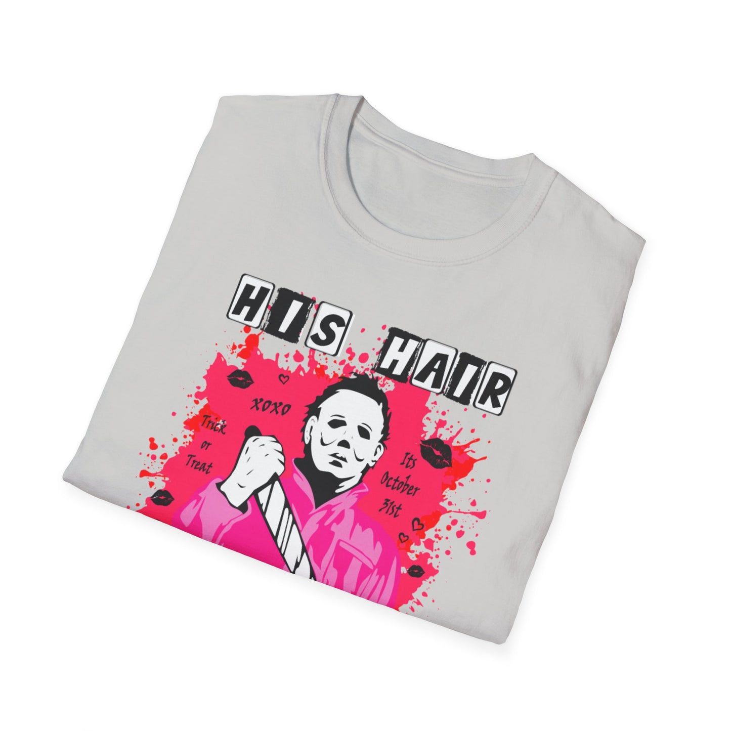 His Hair Looks Sexy Pushed Back Tee