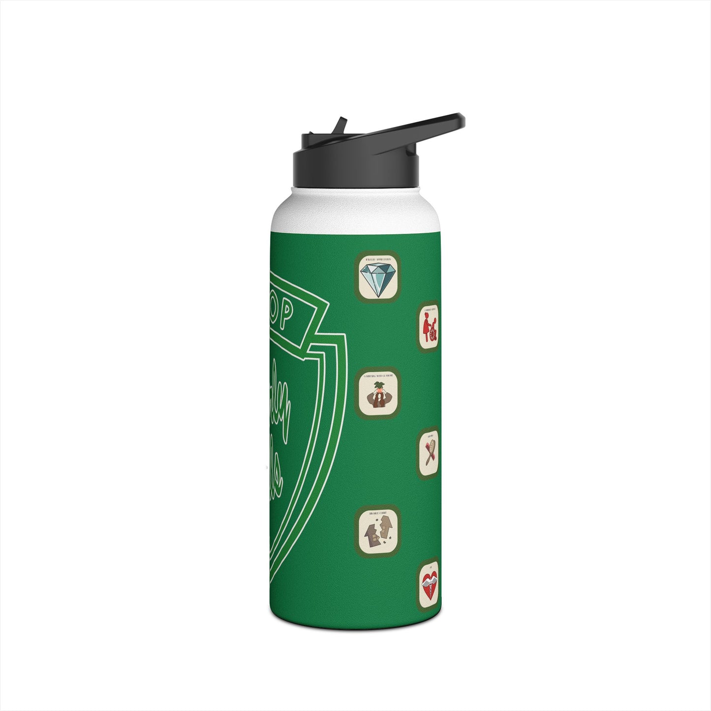 Troop Beverly Hills Stainless Steel Water Bottle