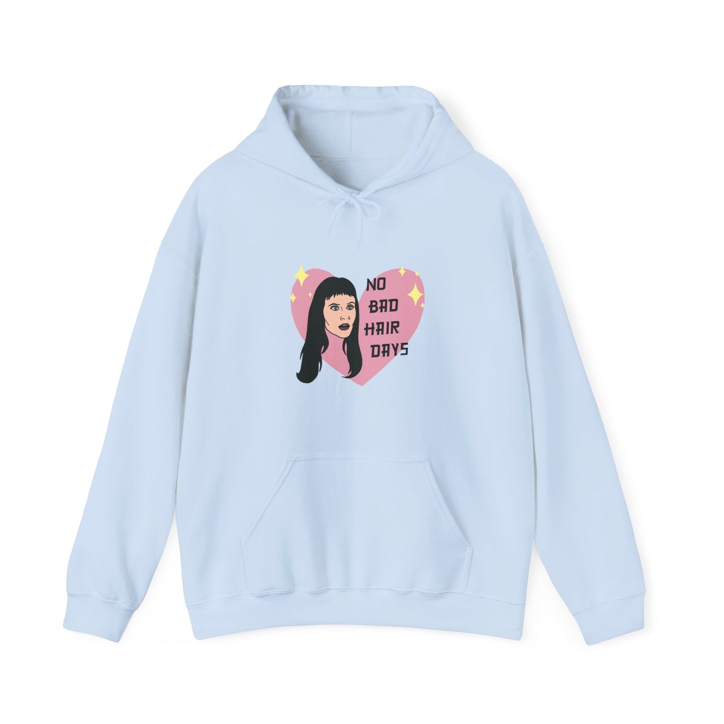 No Bad Hair Days Hoodie