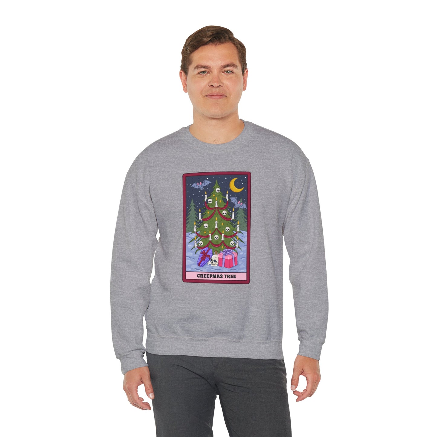 Creepmas Tree: Spooky Holiday Tarot  Pullover