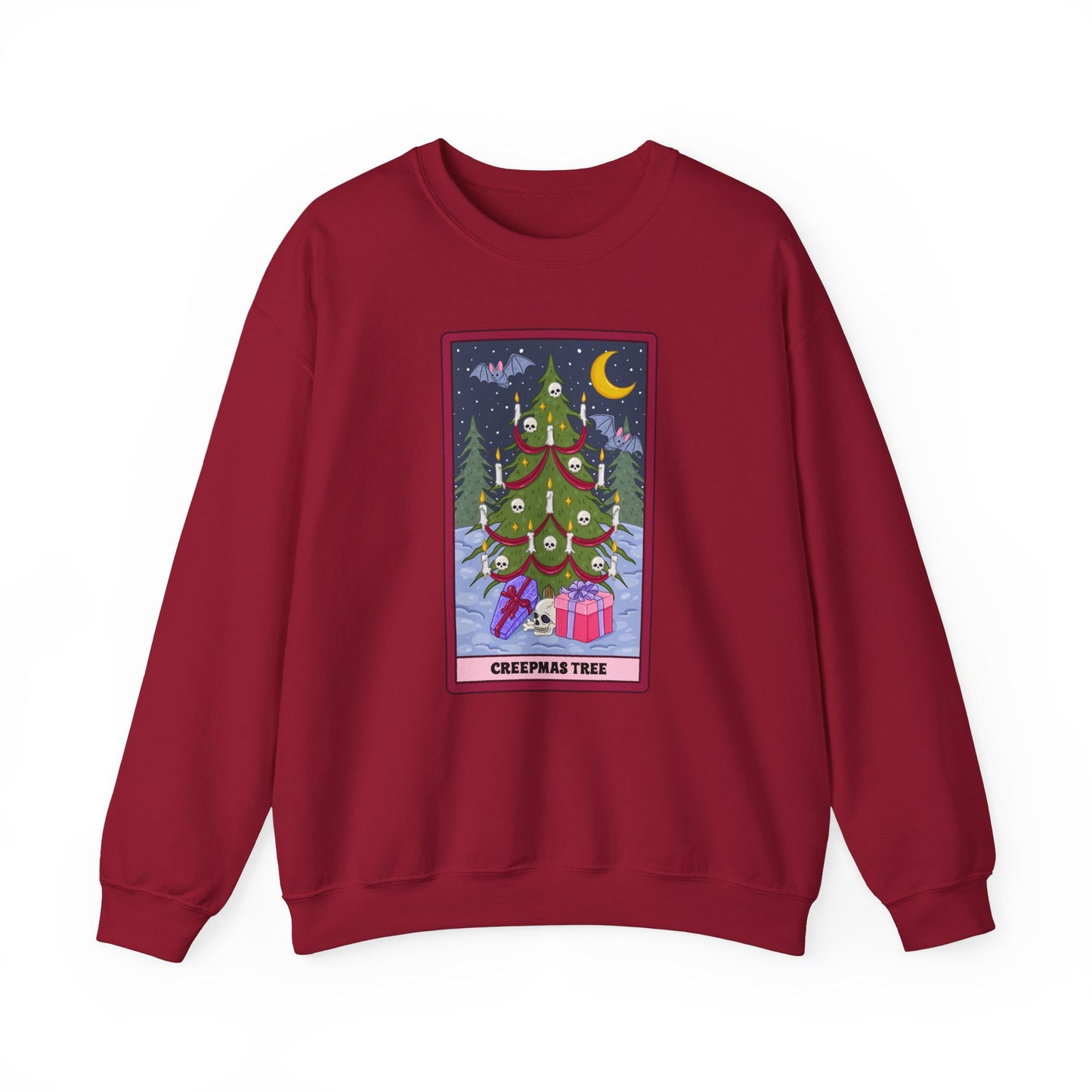 Creepmas Tree: Spooky Holiday Tarot  Pullover