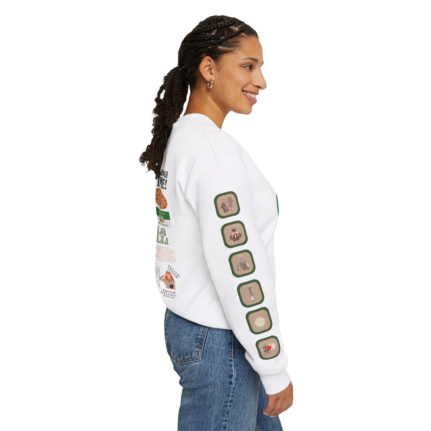 Troop Beverly Hills Quote Pullover - Oodles of Patches