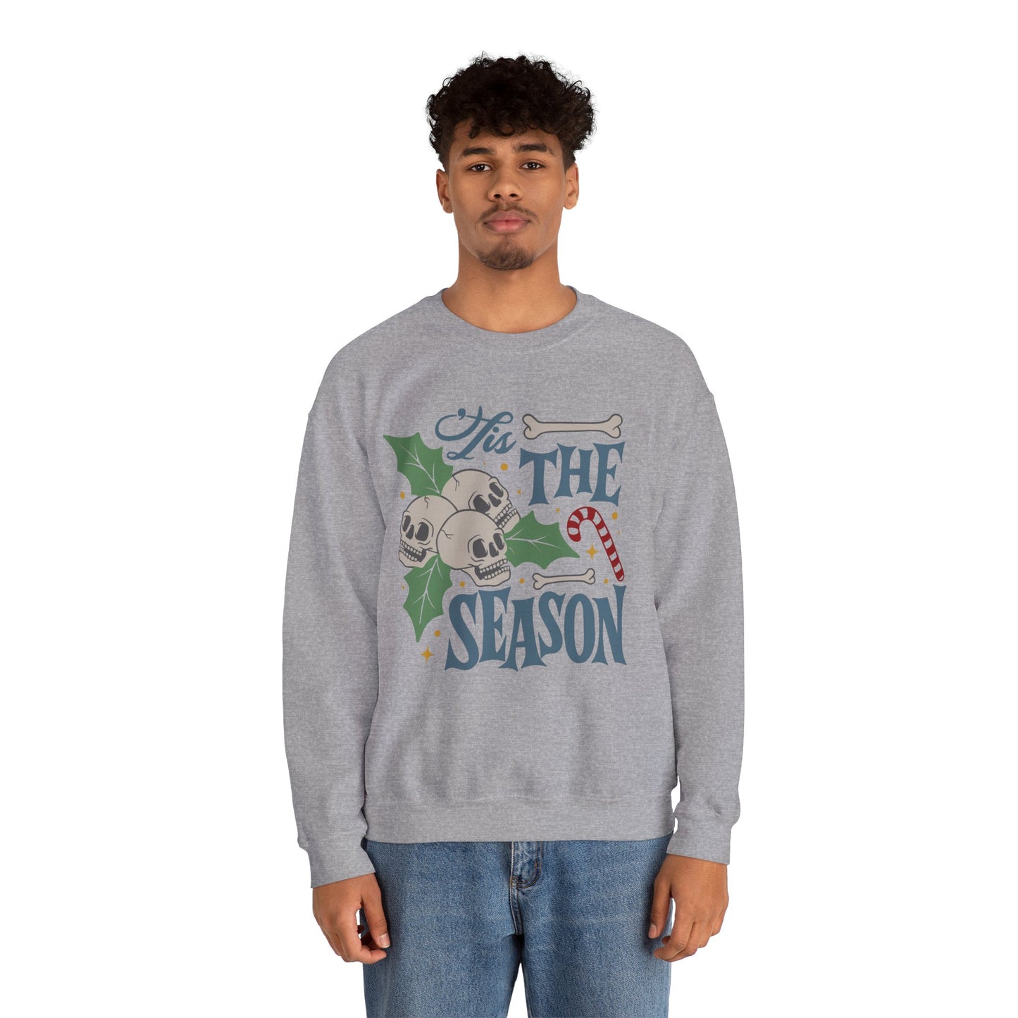 Tis the Season Skulls Sweatshirt