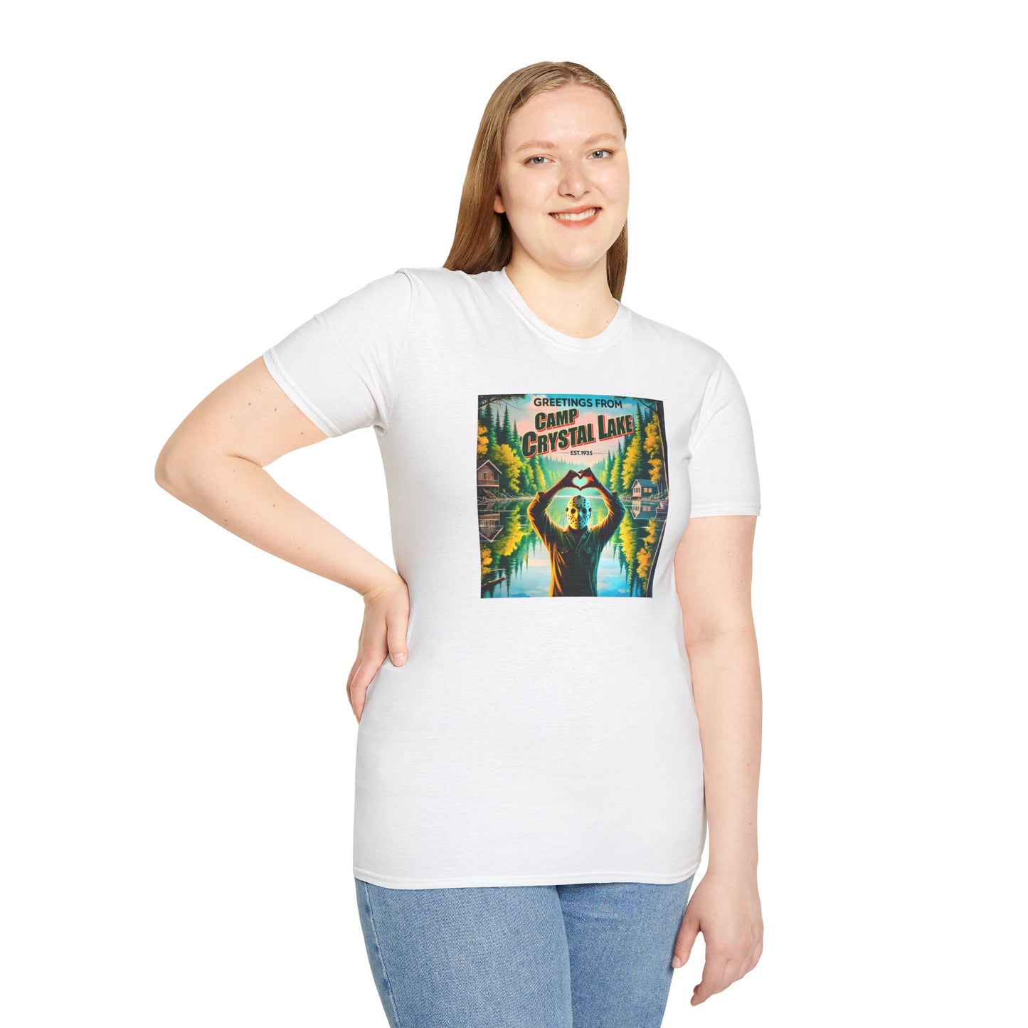 Camp Crystal Lake Greetings Tee