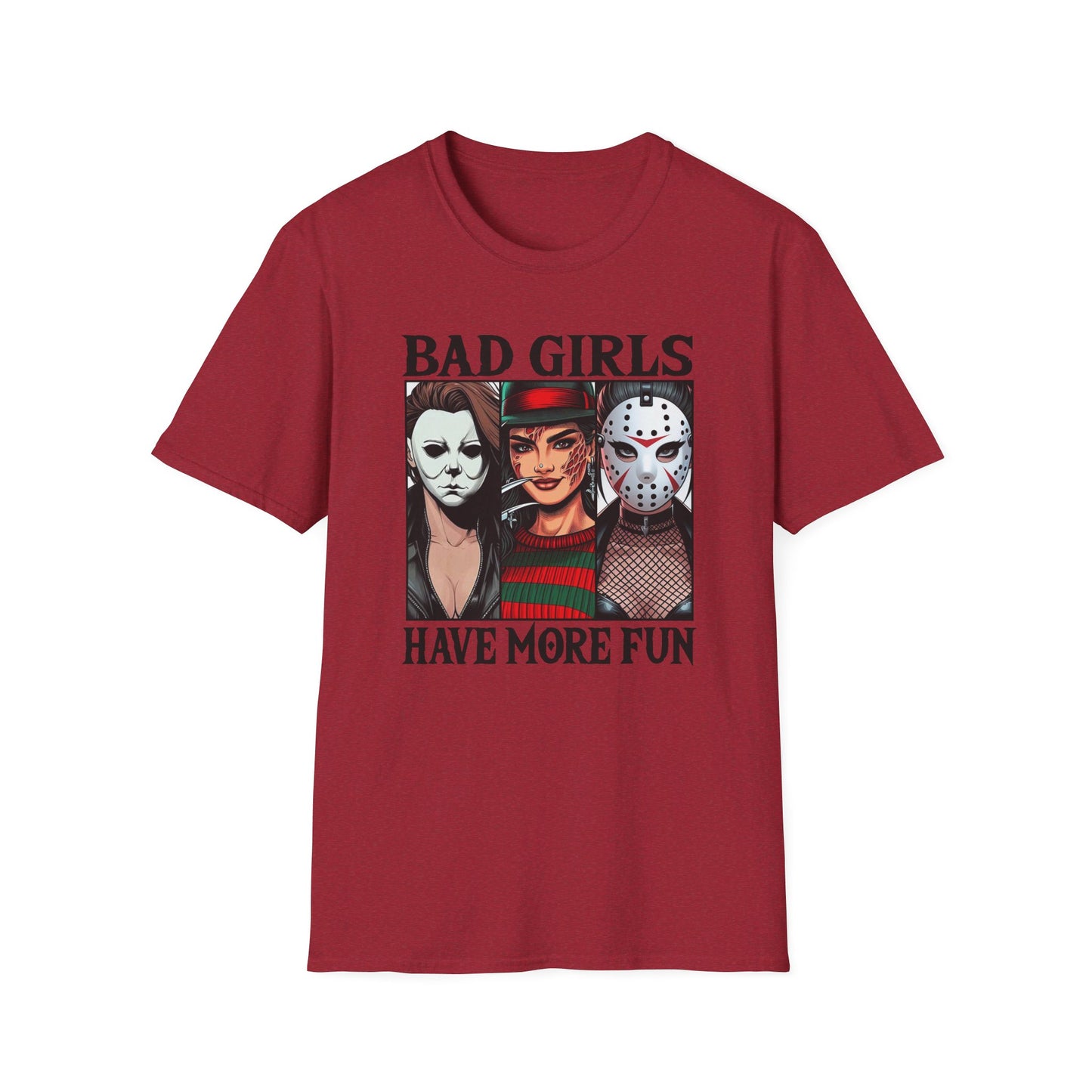 Bad Girls Have More Fun - Slasher Squad Tee