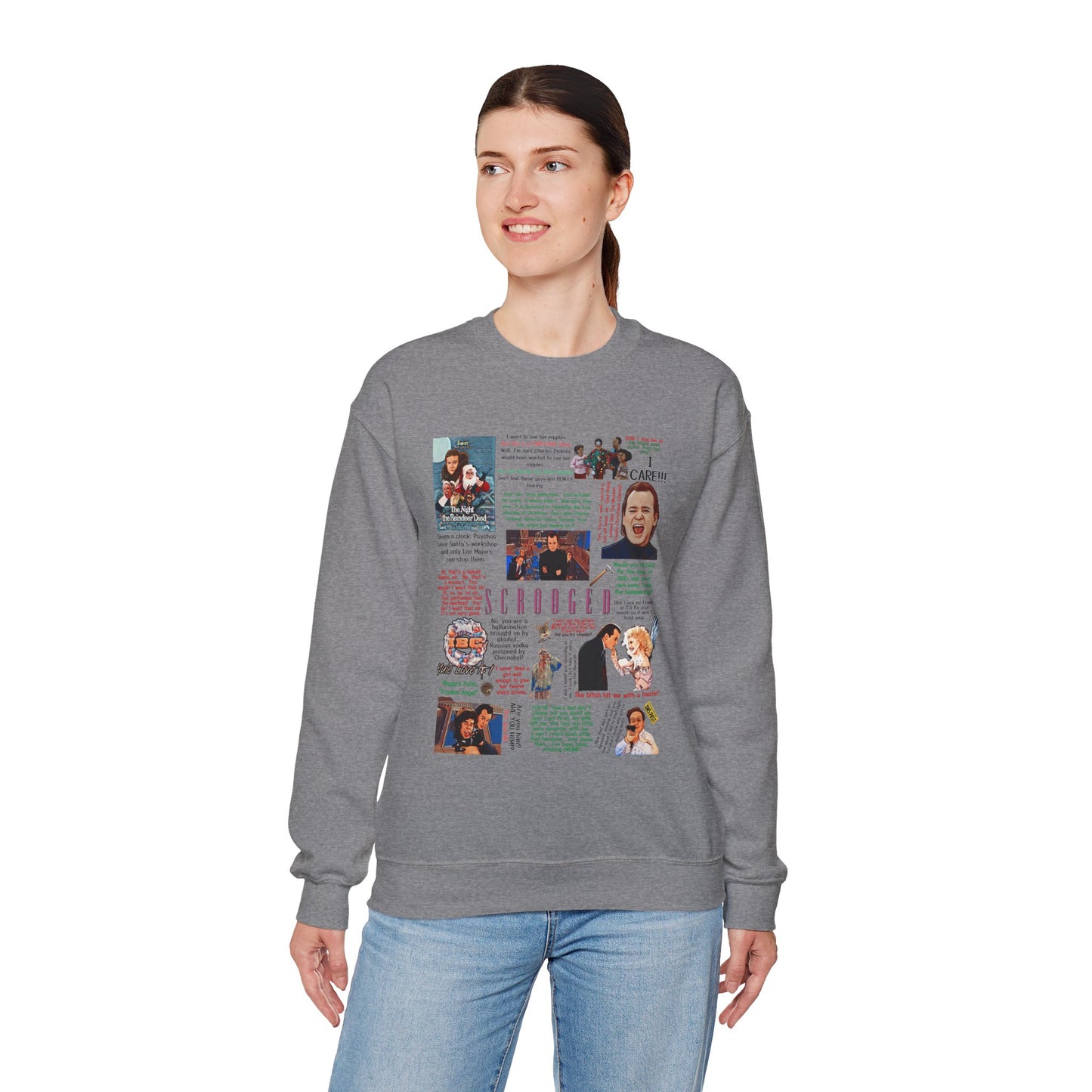 Scrooged Quotes Pullover