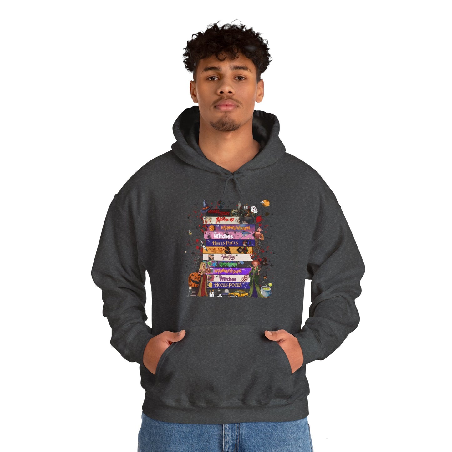 Witchy Movie Night Stack Hoodie