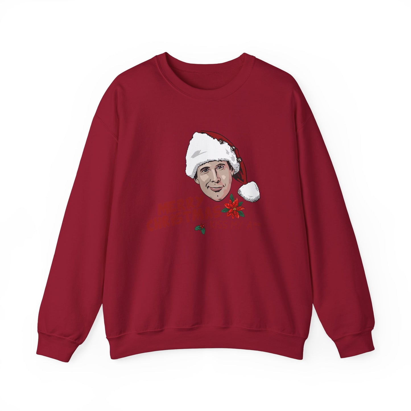 Kiss My A** Christmas Sweatshirt