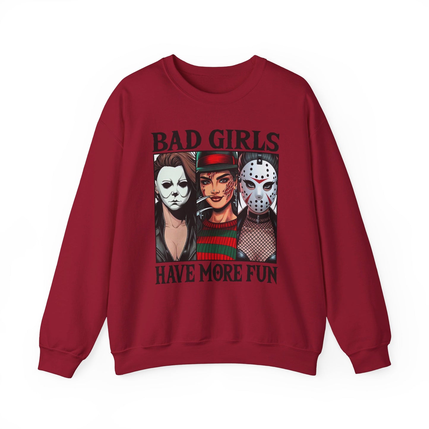 Bad Girls Have More Fun - Slasher Squad Pullover