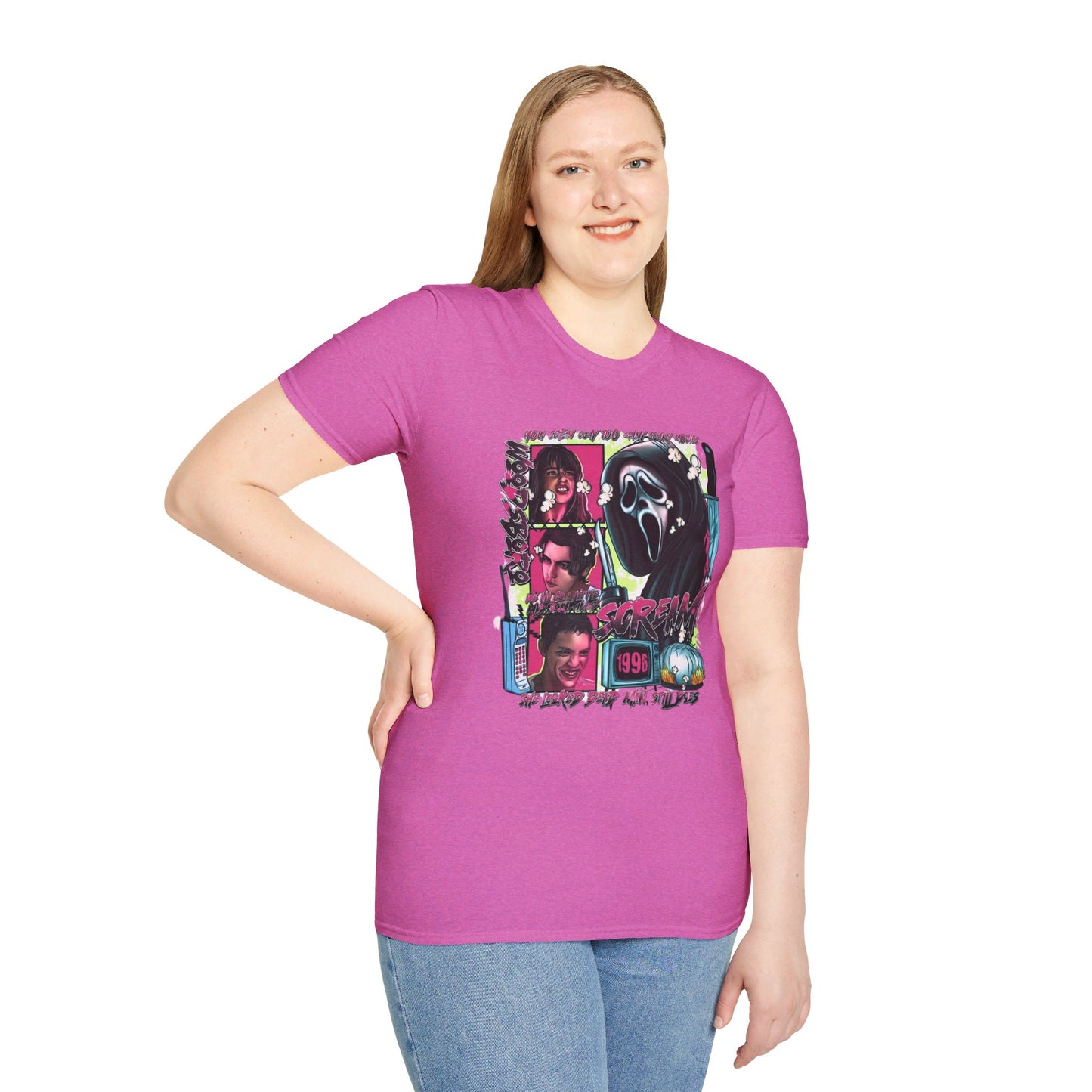 Neon Nightmare Scream Tee