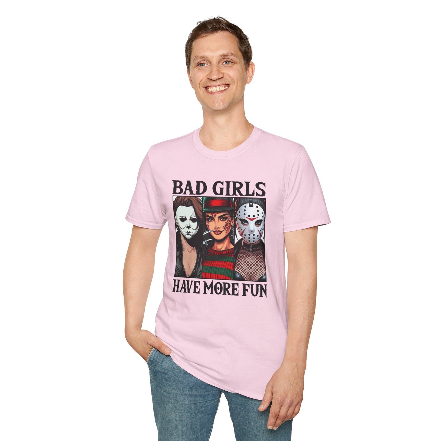 Bad Girls Have More Fun - Slasher Squad Tee