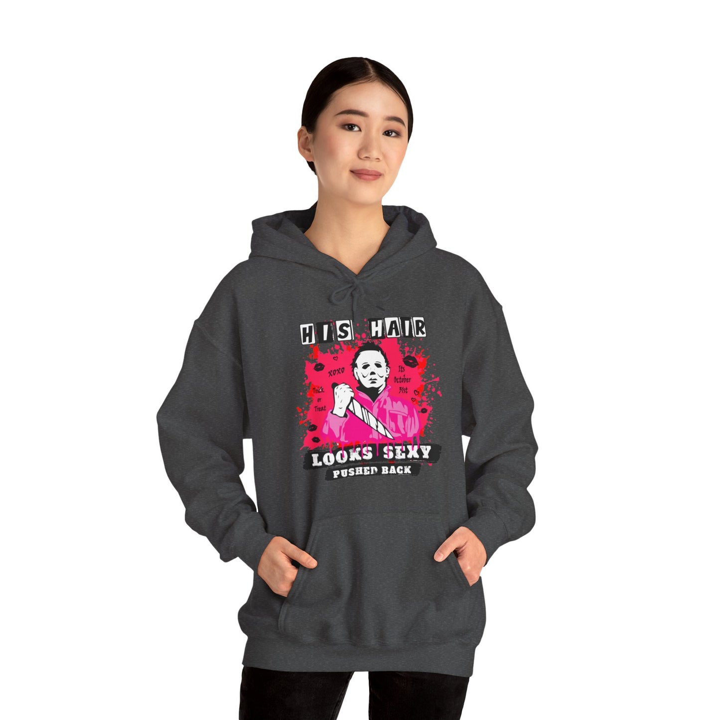 His Hair Looks Sexy Pushed Back Hoodie