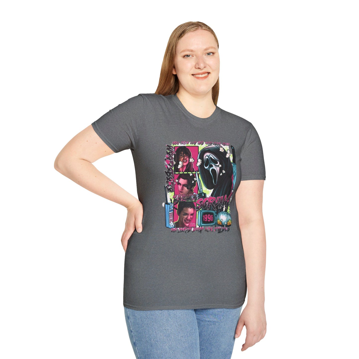 Neon Nightmare Scream Tee