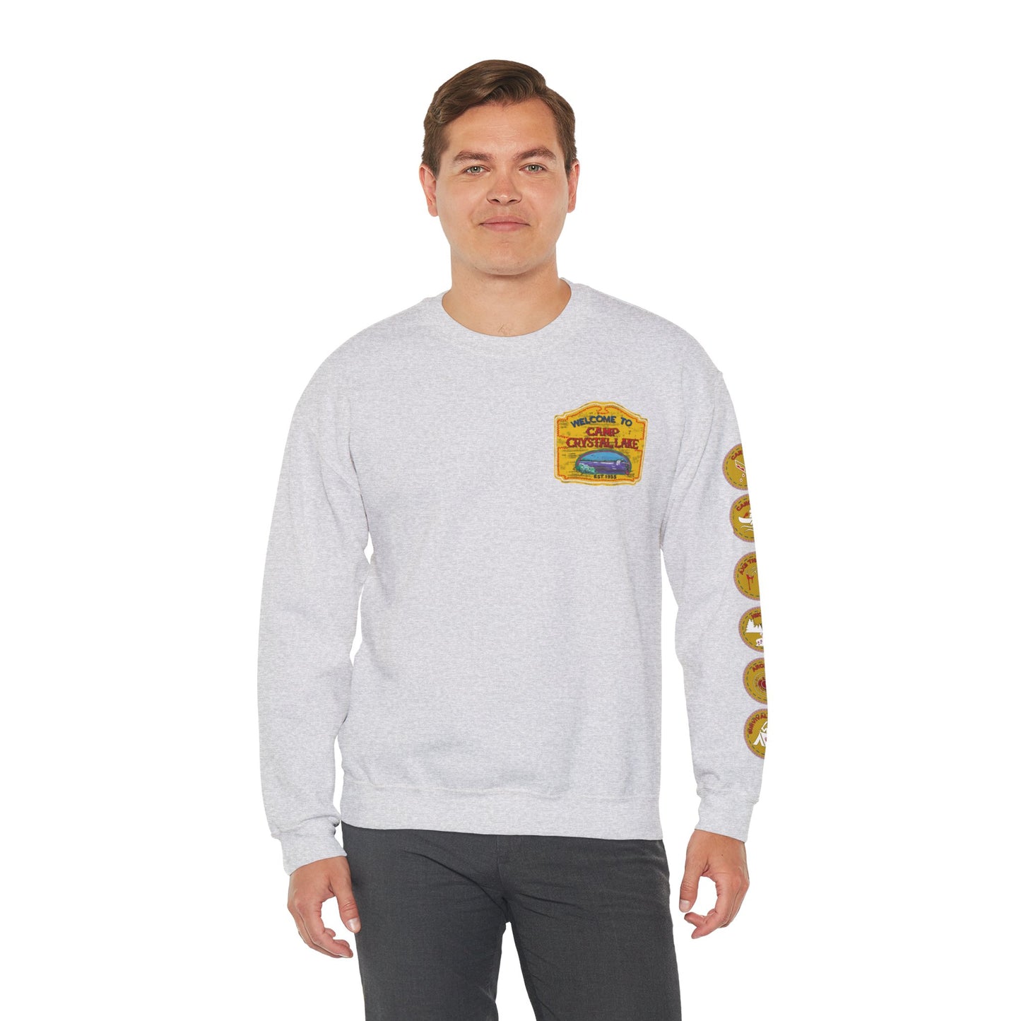 Camp Crystal Lake Patches Pullover