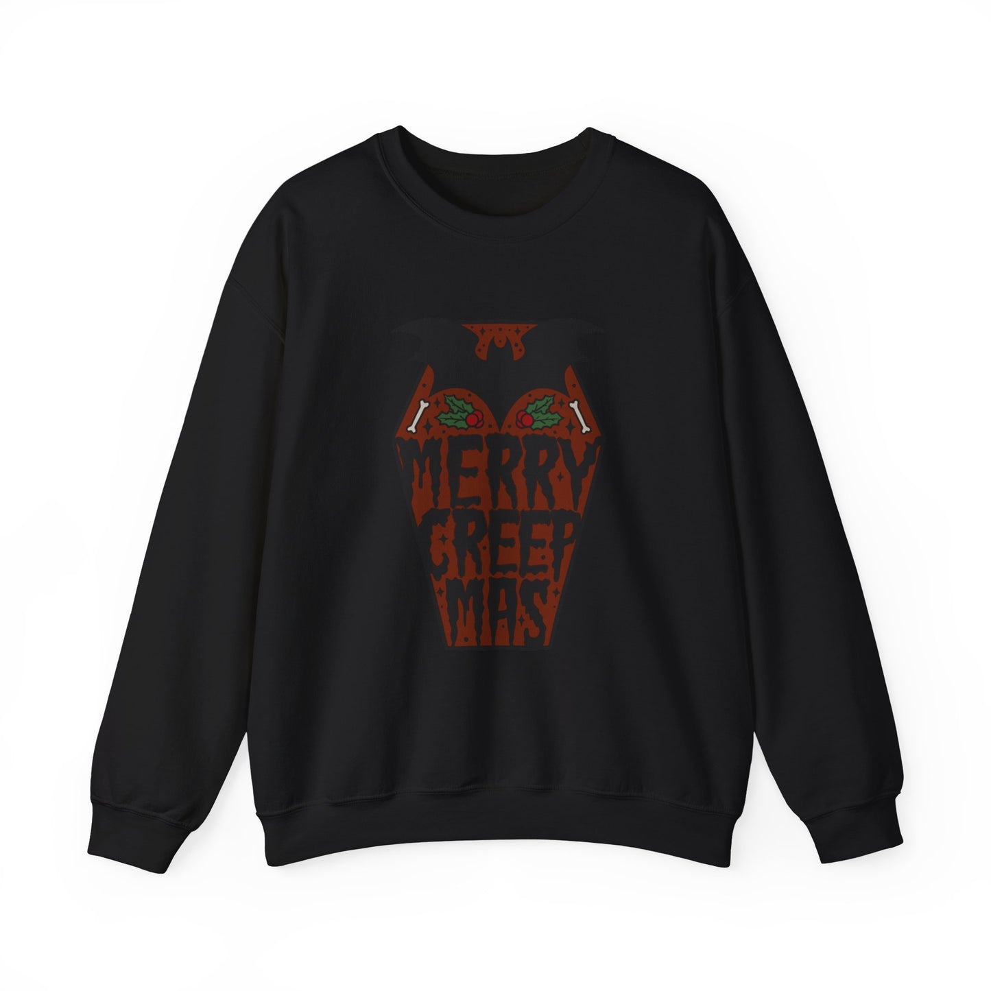 Merry Creepmas Coffin Sweatshirt