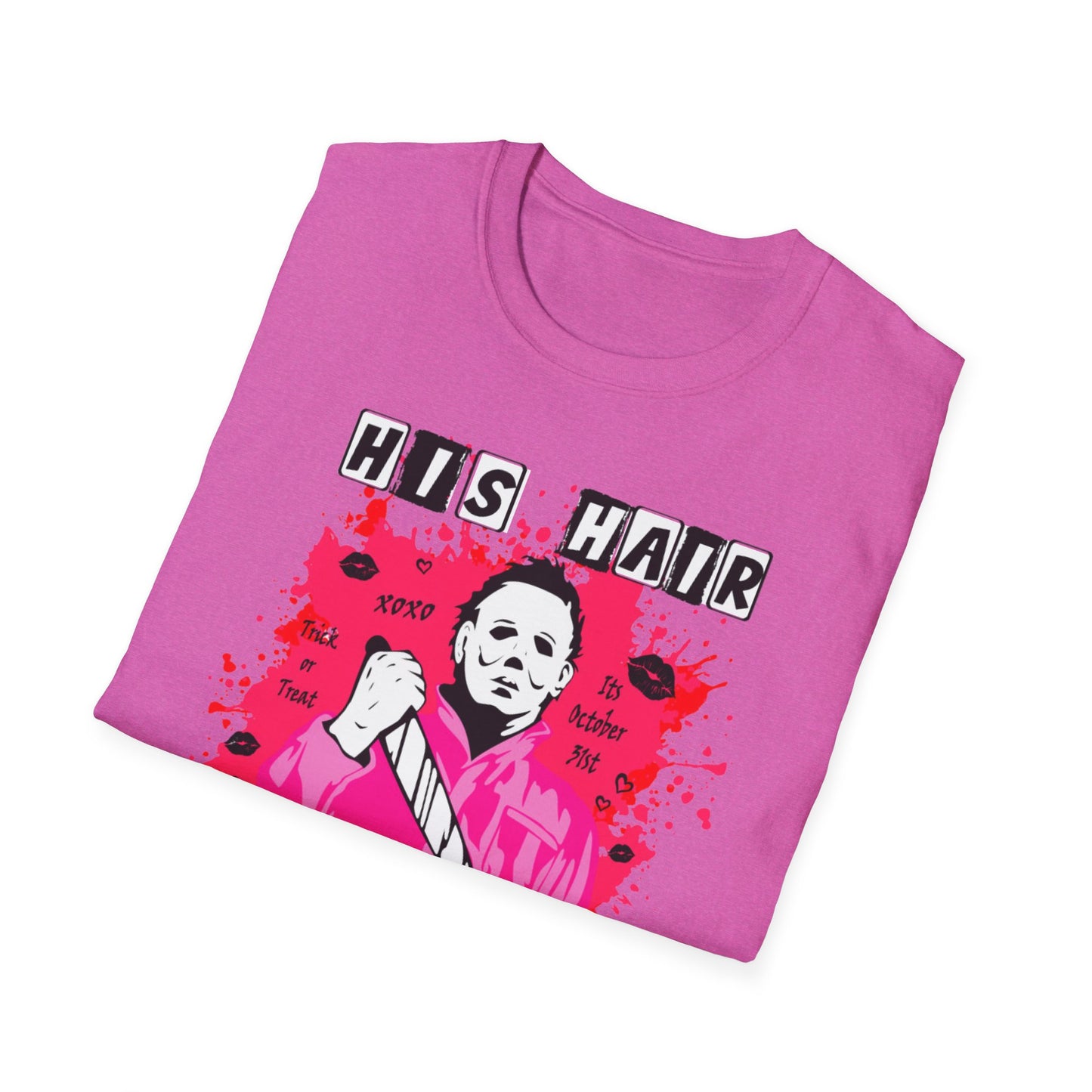 His Hair Looks Sexy Pushed Back Tee