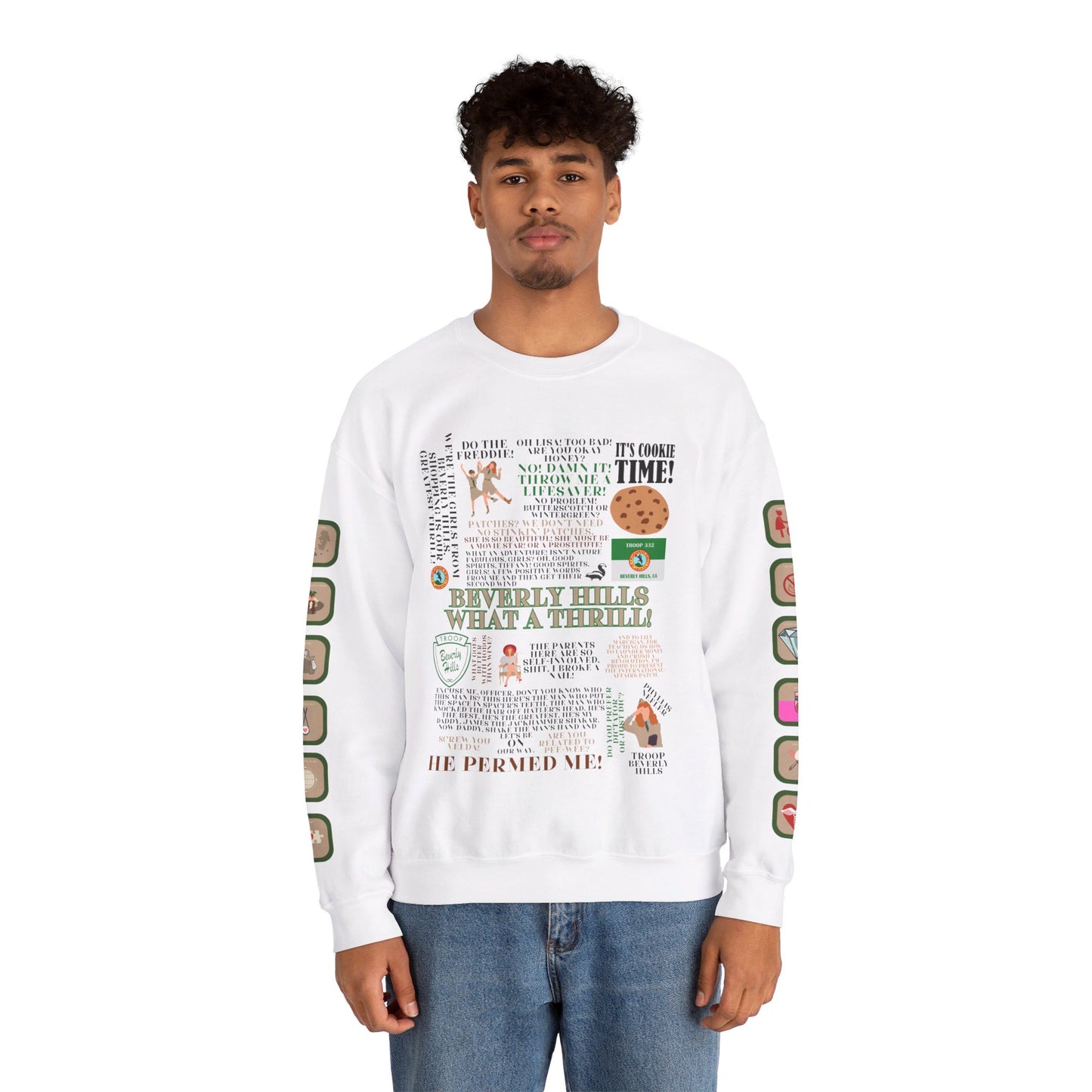 Troop Beverly Hills Quotes Only Pullover - Oodles of Patches