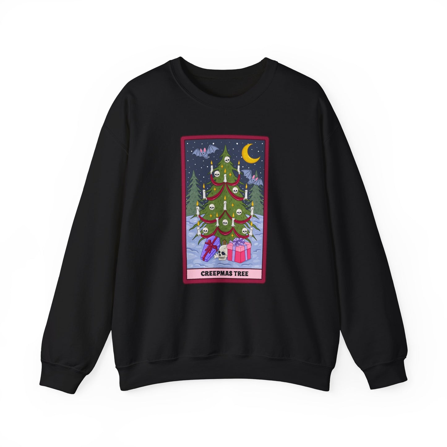 Creepmas Tree: Spooky Holiday Tarot  Pullover