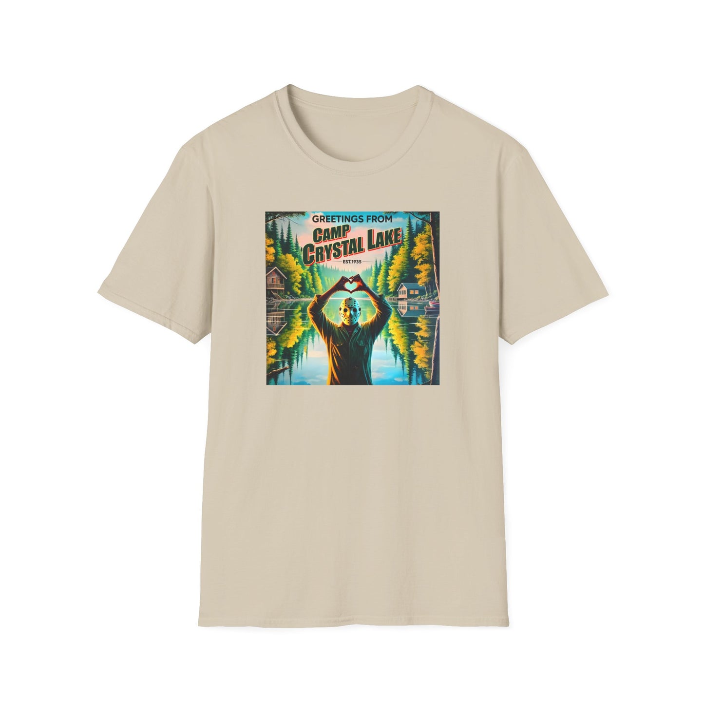 Camp Crystal Lake Greetings Tee