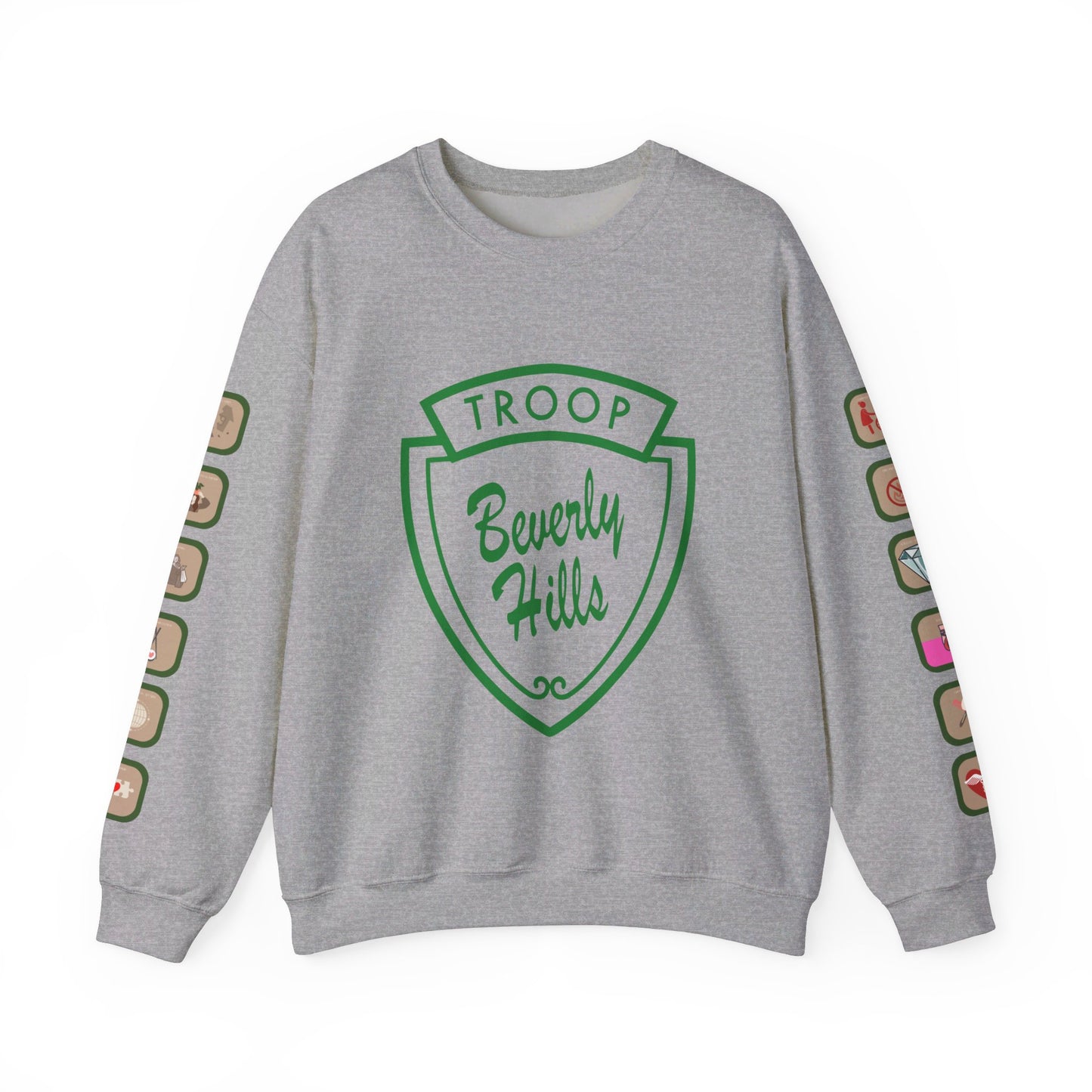 Troop Beverly Hills Quote Pullover - Oodles of Patches