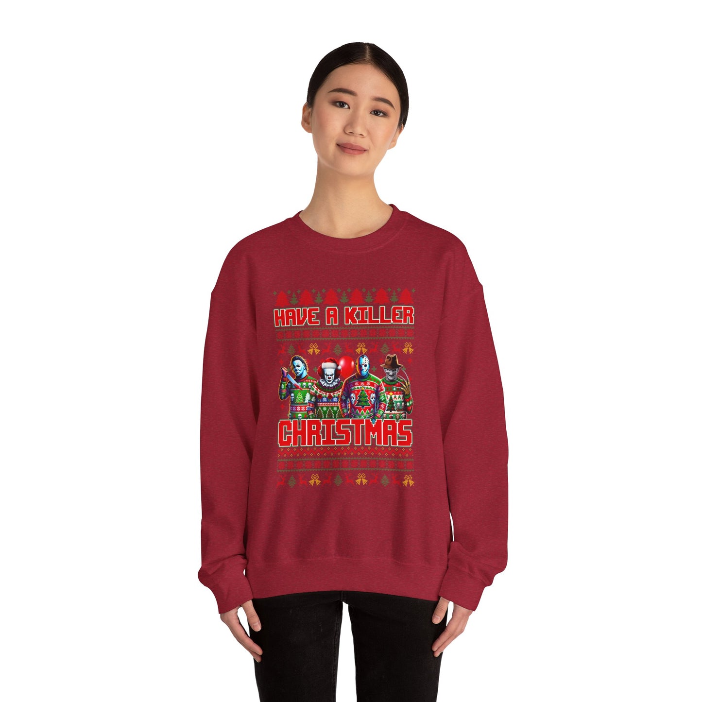 Killer Christmas Crew Pullover