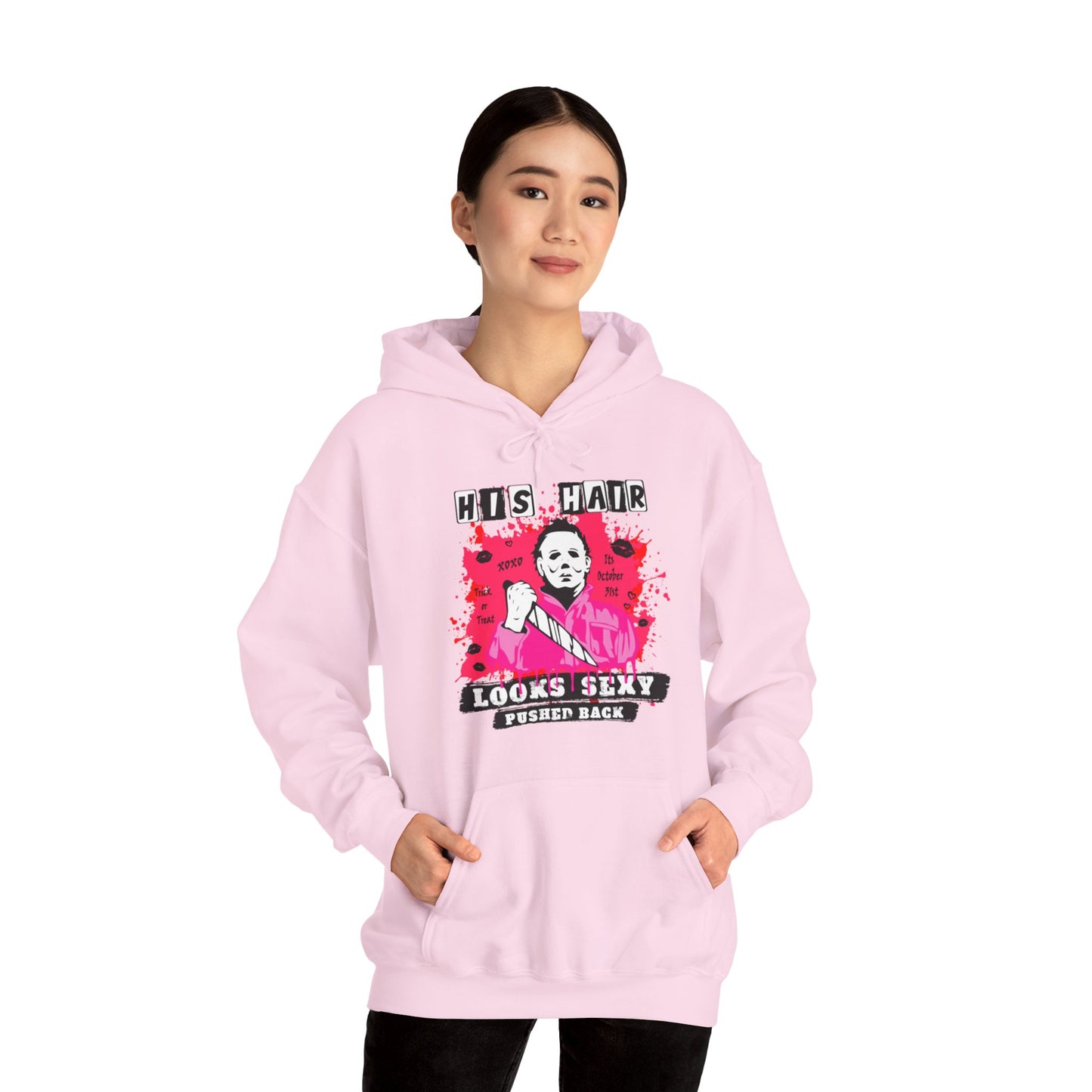 His Hair Looks Sexy Pushed Back Hoodie