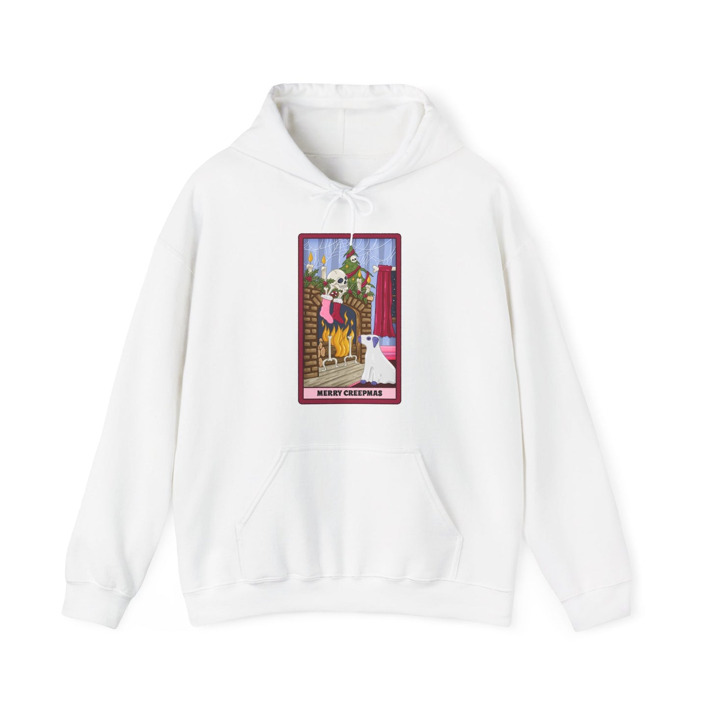 Merry Creepmas: Skeleton Holiday Tarot Hoodie