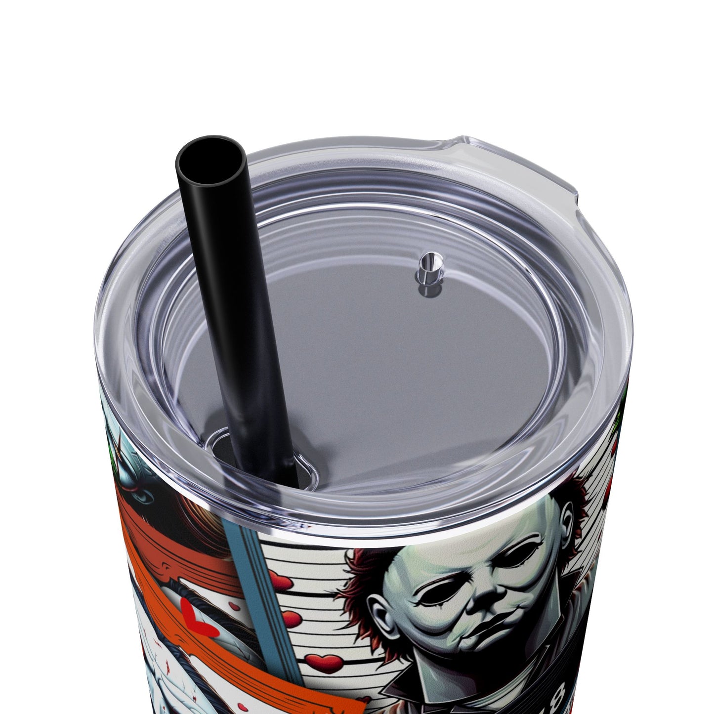 Slasher Lineup Tumbler – Horror Mugshots Edition