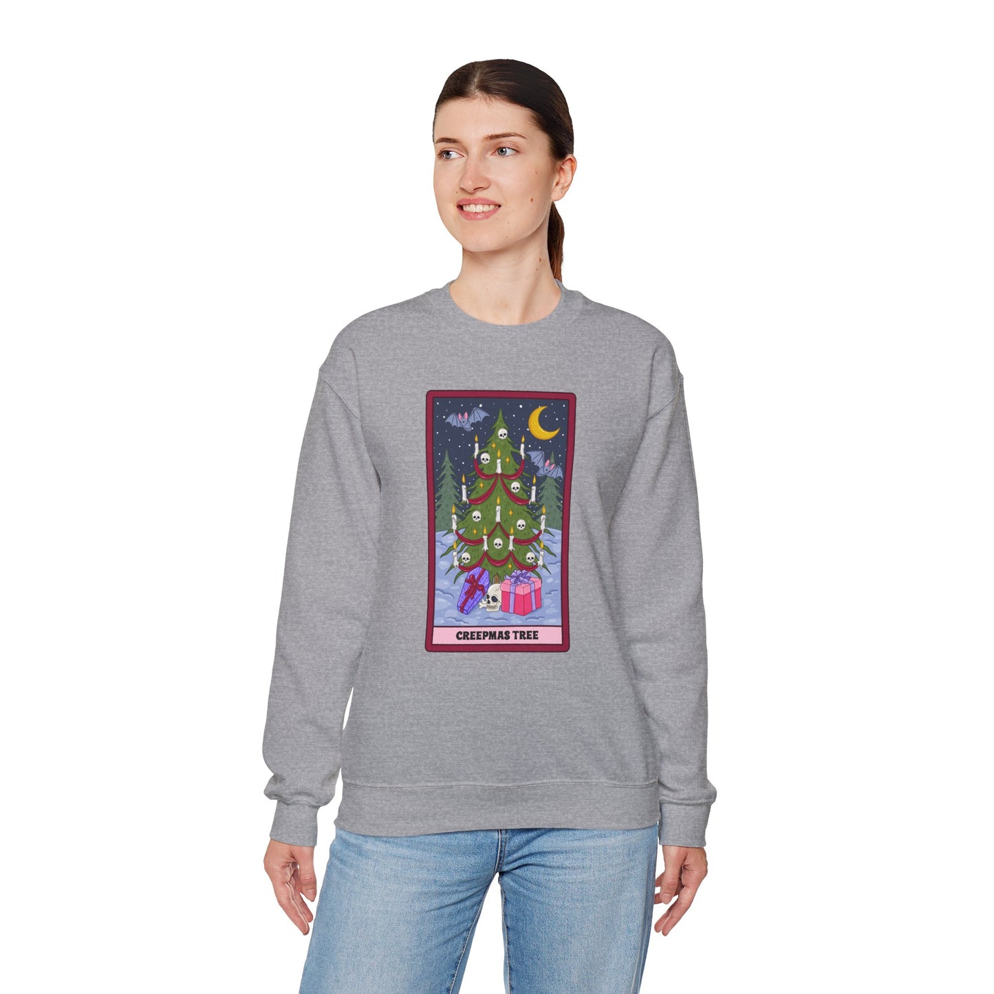 Creepmas Tree: Spooky Holiday Tarot  Pullover