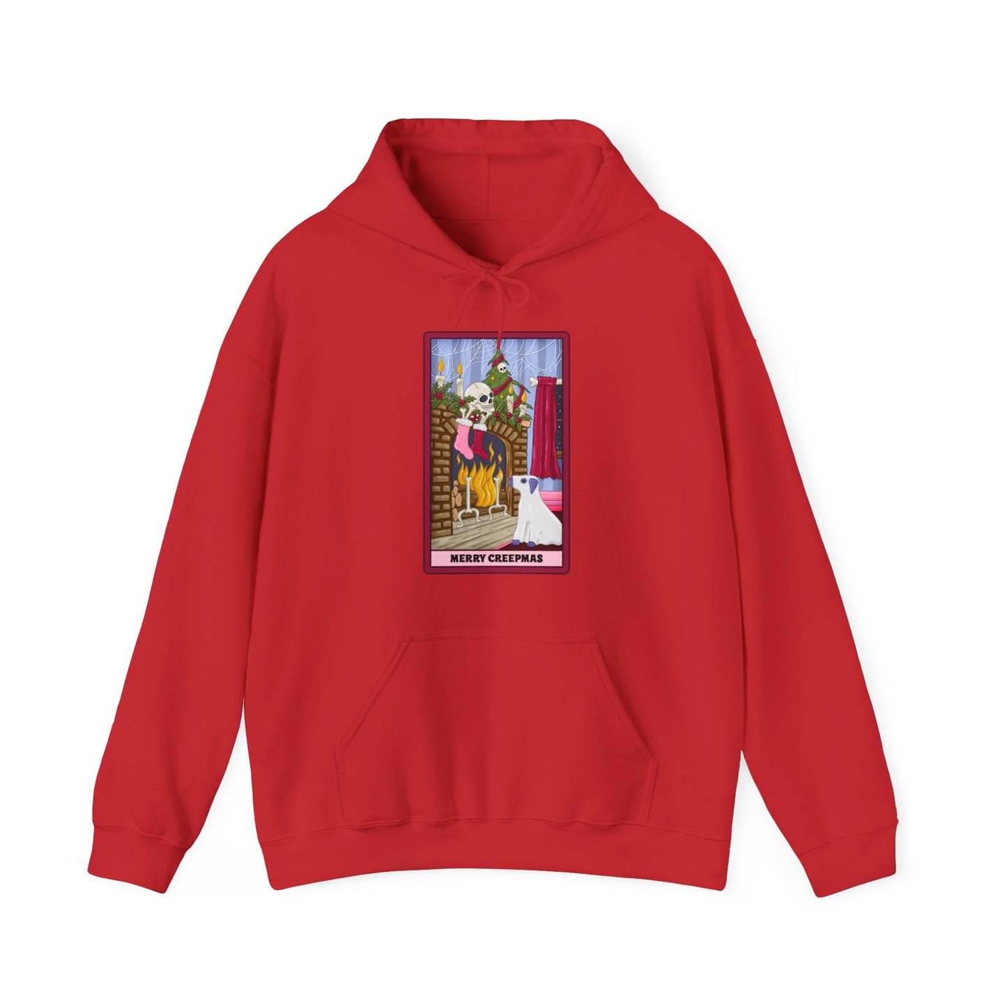 Merry Creepmas: Skeleton Holiday Tarot Hoodie